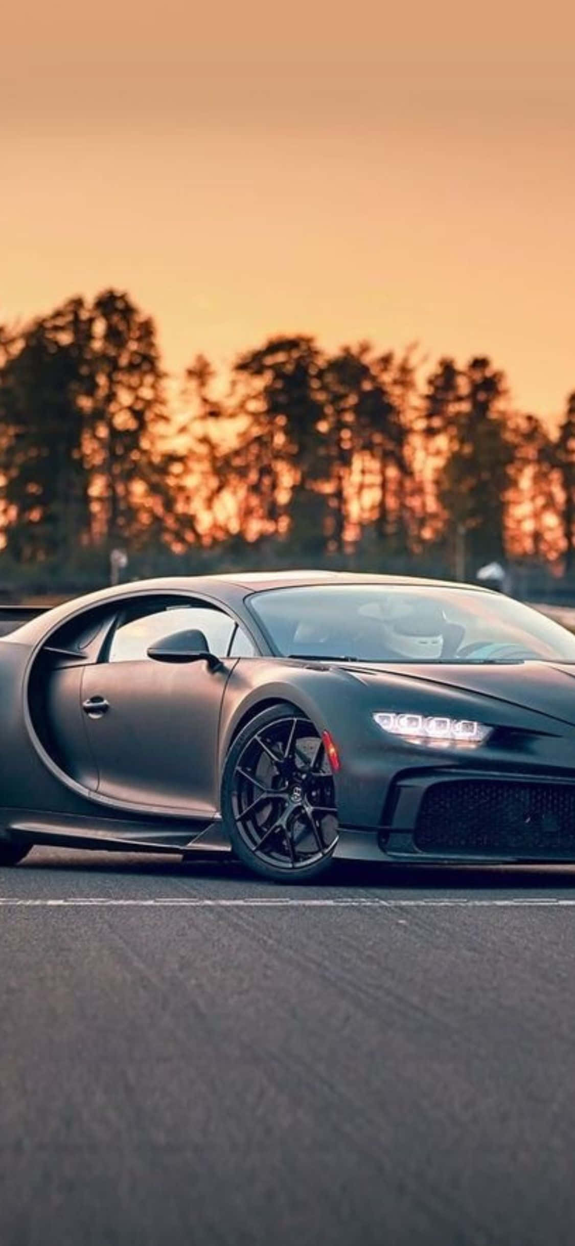 Go Faster with the iPhone XS and Bugatti Picha ya Ukuta