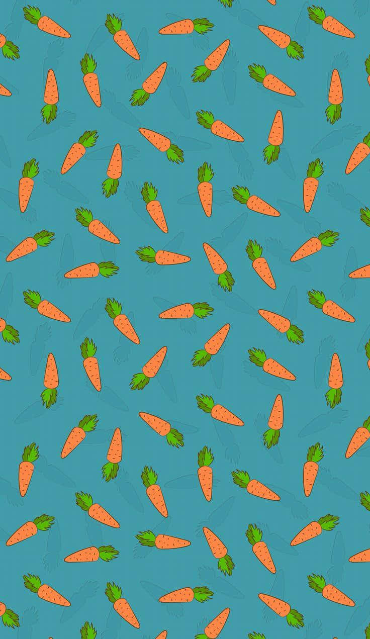 Go for the Gold with Crisp Carrots Picha ya Ukuta