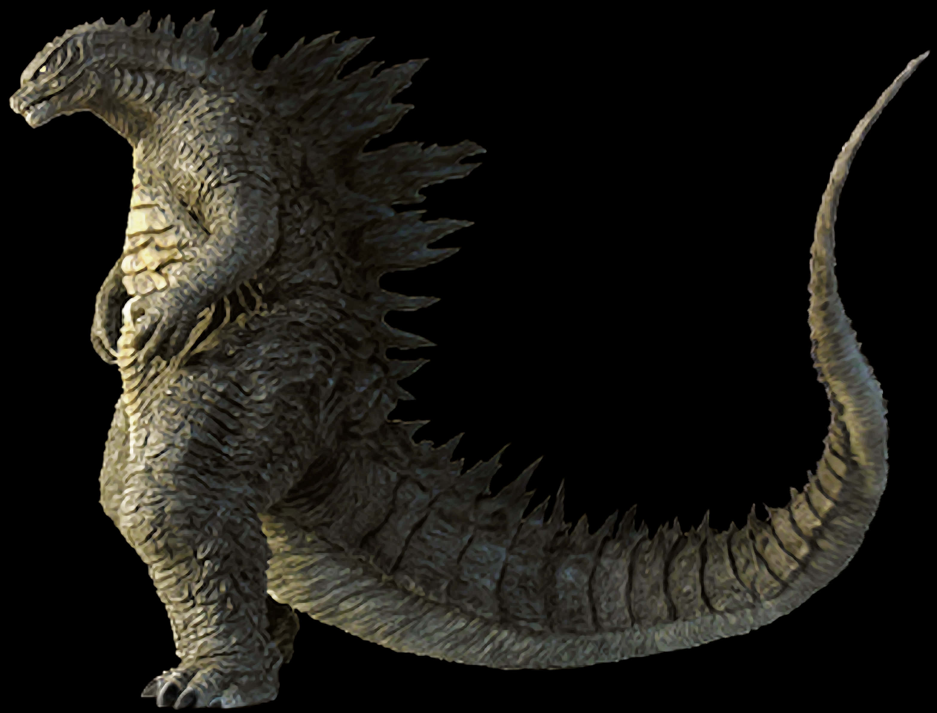 Godzilla Mfalme wa Wanyama Wasifu Picha ya Ukuta