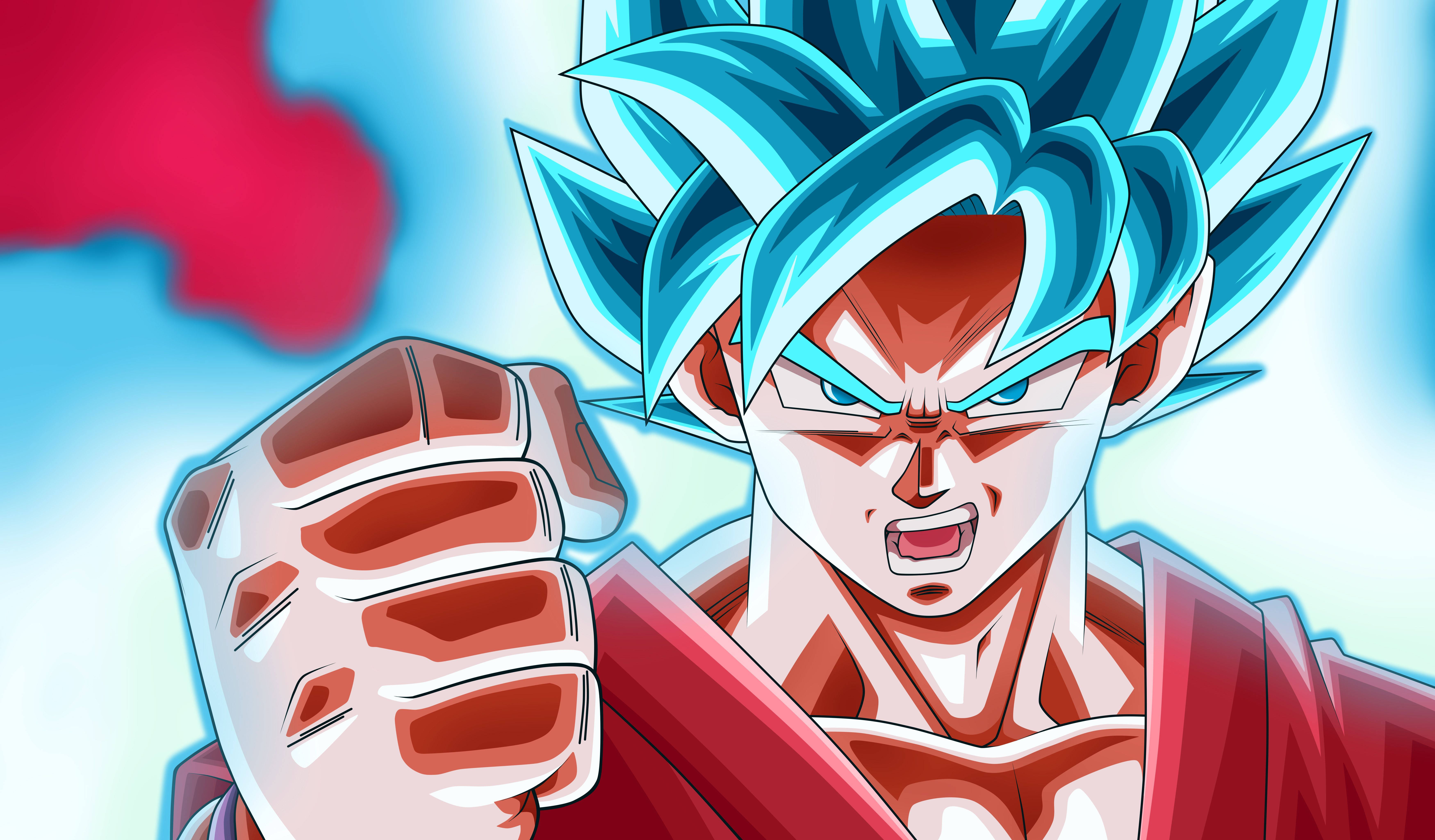 Goku Picha ya Ukuta