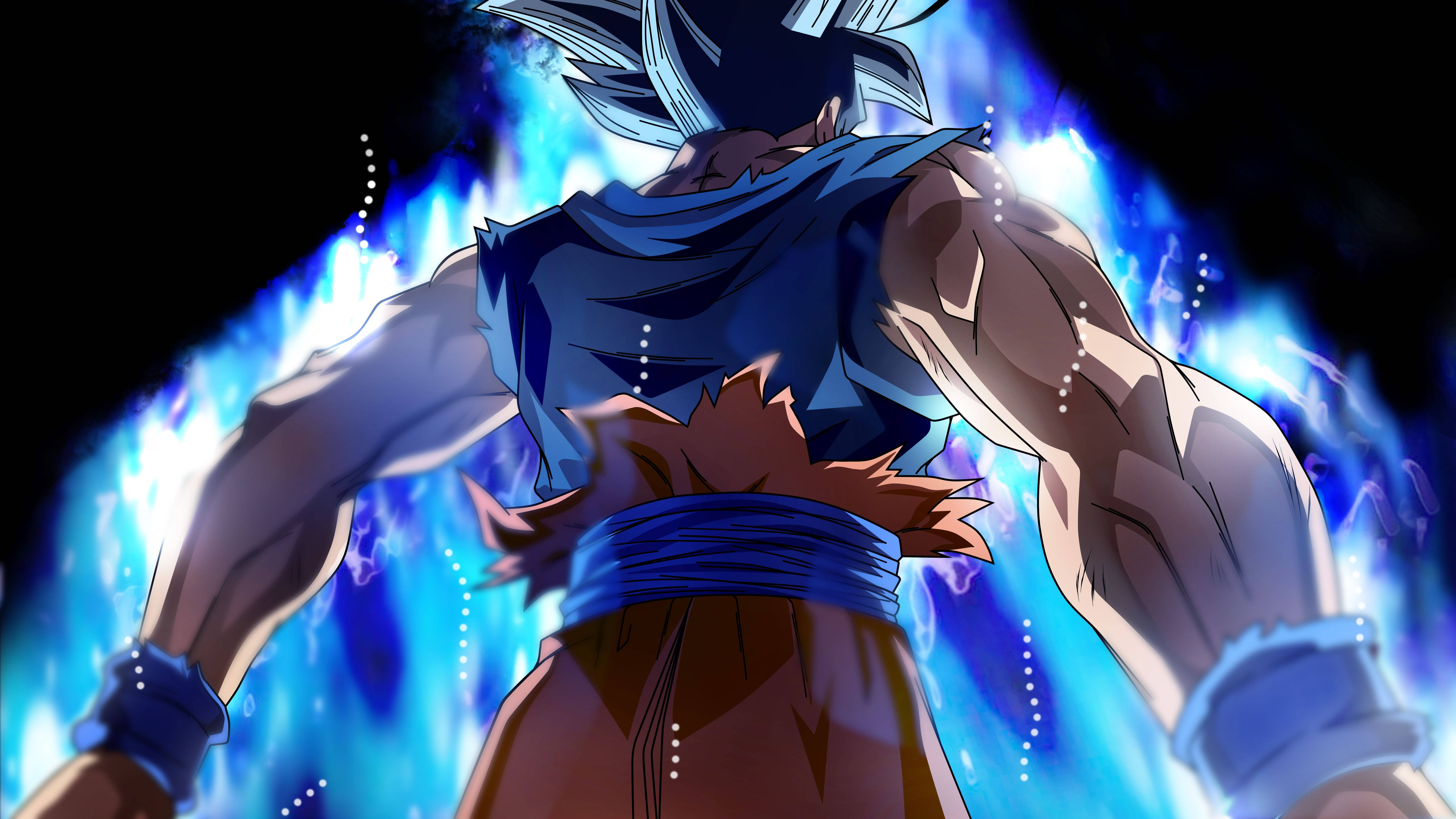 Goku Alifungua Mageuko Yake ya Super Saiyan Picha ya Ukuta