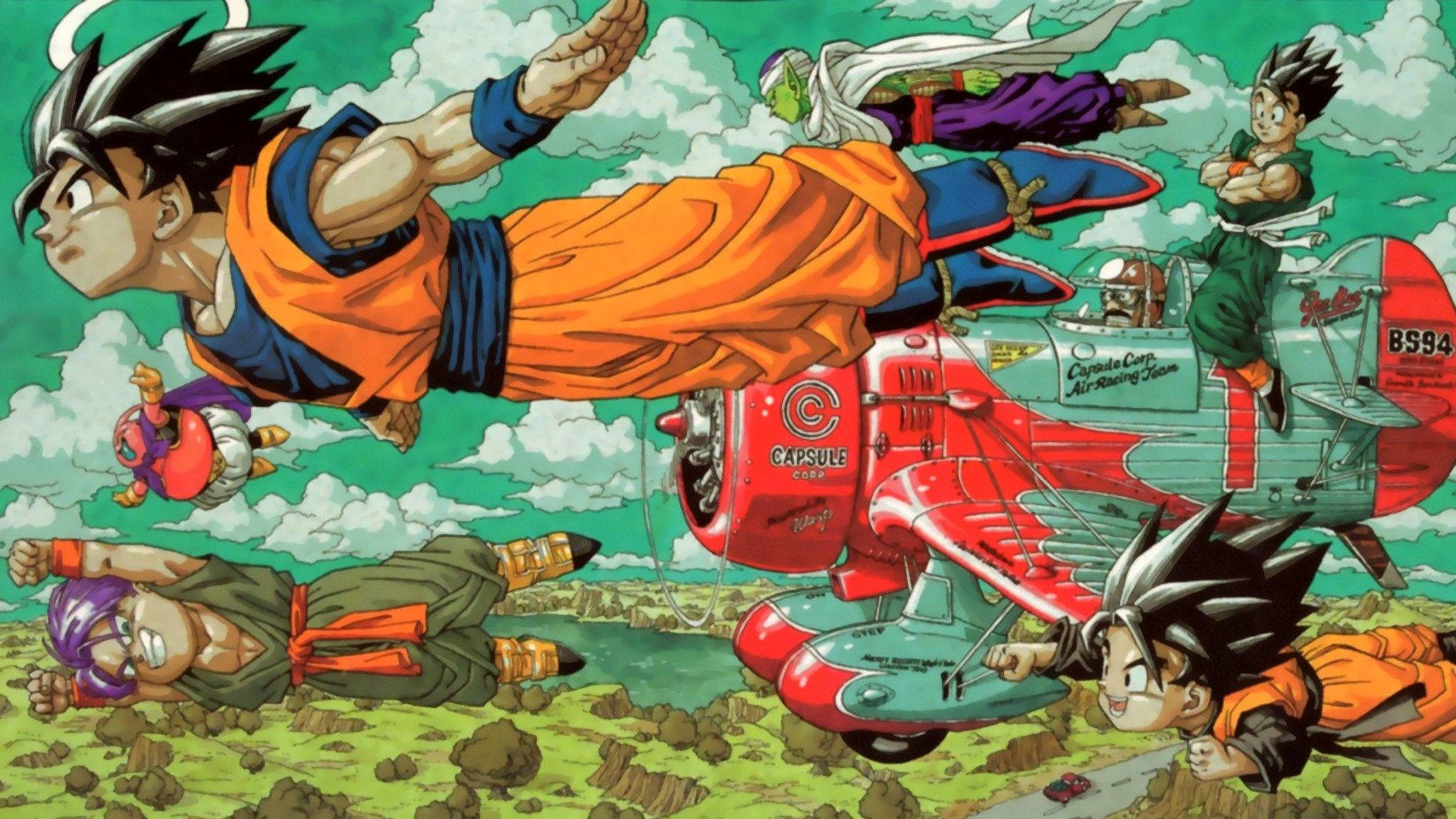 Goku anafanya mazoezi kwa nguvu zaidi kwa ajili ya mashindano yanayokuja katika Dragon Ball Picha ya Ukuta