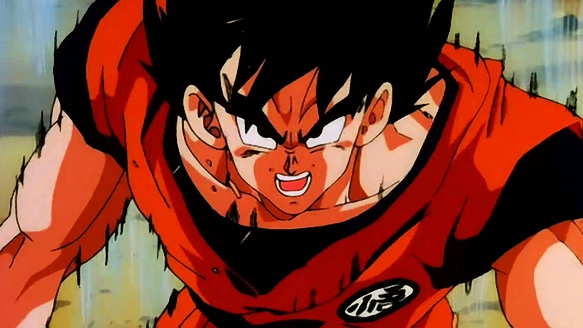 Goku anafungua nguvu zake Picha ya Ukuta