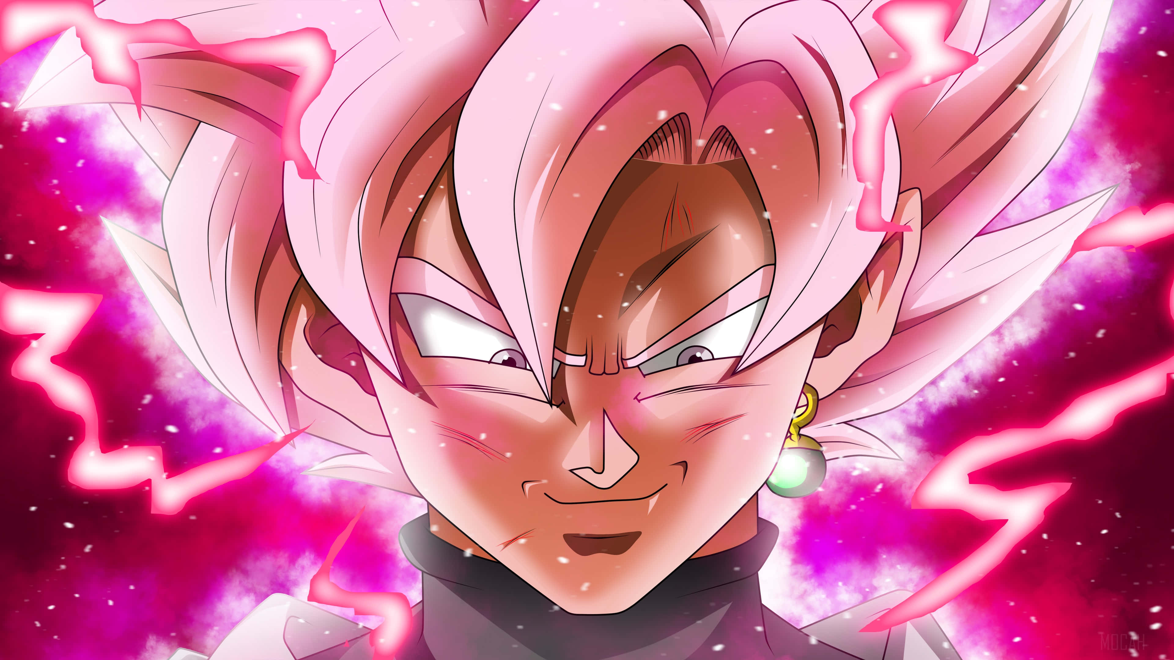 Goku Black Akipanda Nguvu Picha ya Ukuta