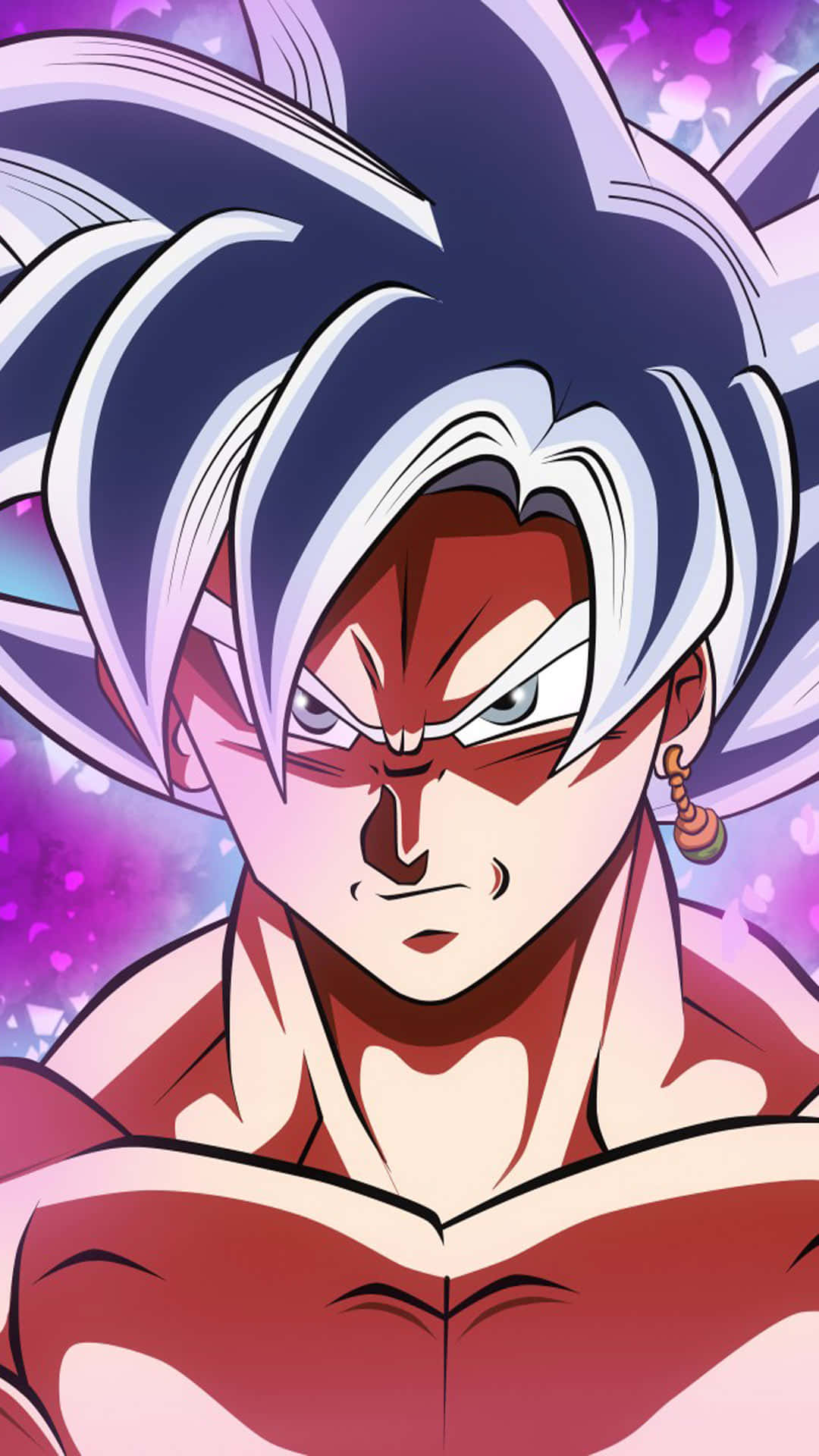 Goku Black Akiwa Katika Hatua ya Kupigana Picha ya Ukuta