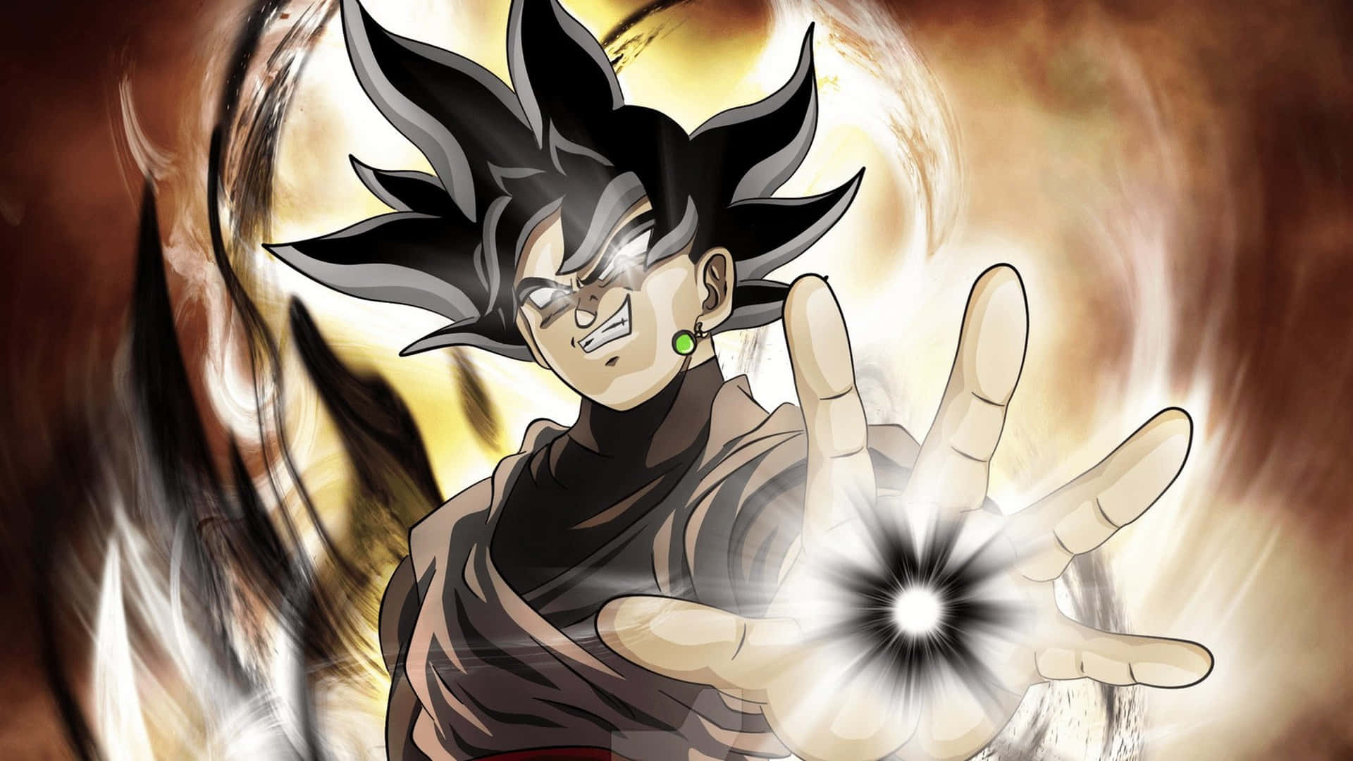 Goku Black Amri ya Kujihami Picha ya Ukuta
