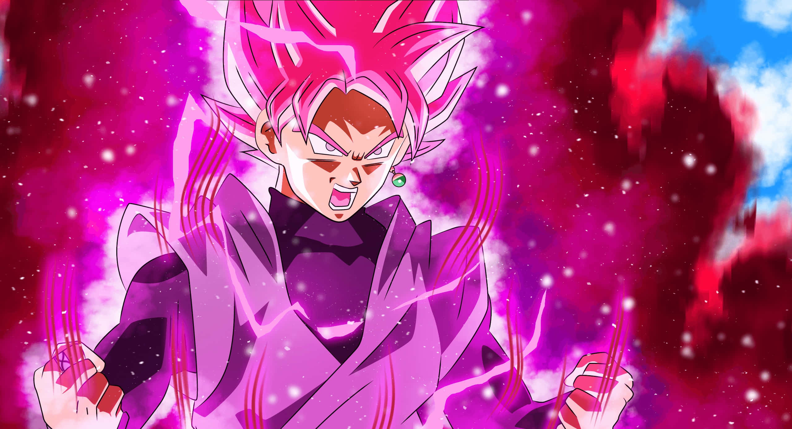 Goku Black Mwenye Nguvu Anayejulikana Picha ya Ukuta