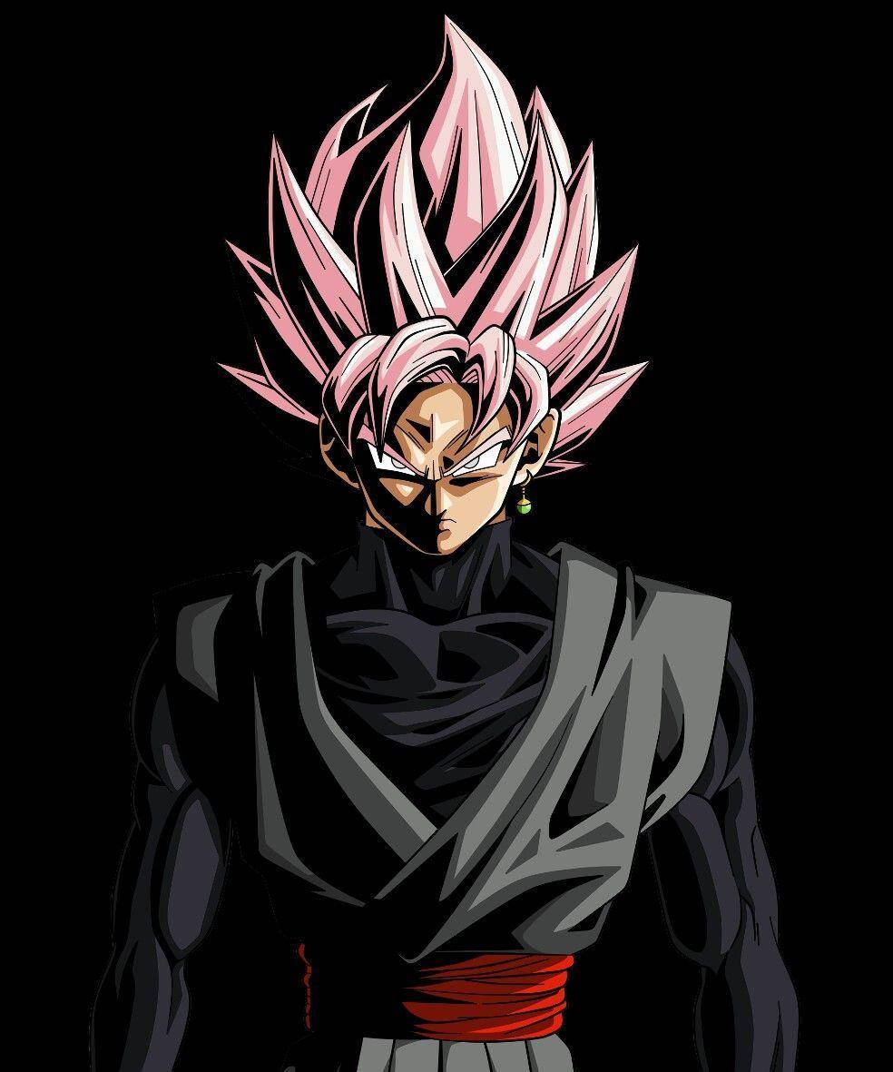 Goku Black Mwenye Hasira iPhone Picha ya Ukuta