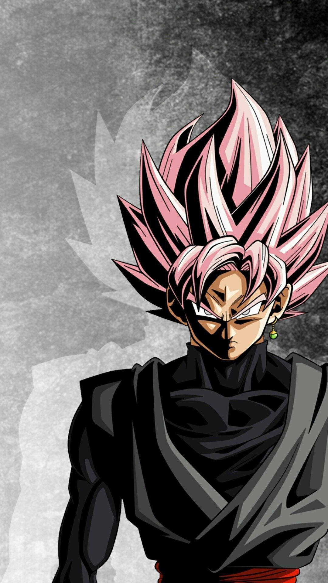Goku Black Rose iPhone Picha ya Ukuta