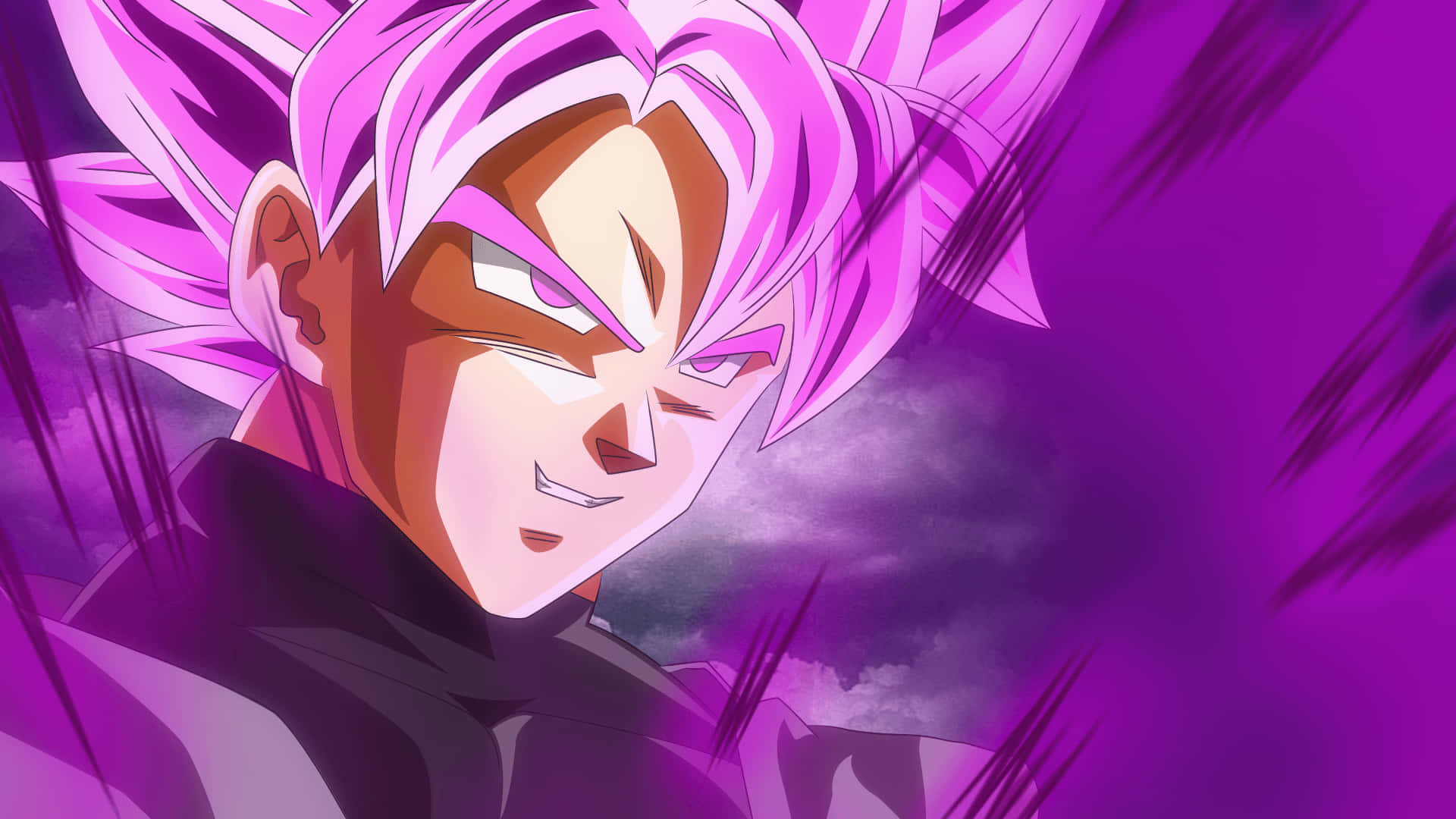 Goku Black - Shujaa Mkali wa Dragon Ball Super Picha ya Ukuta