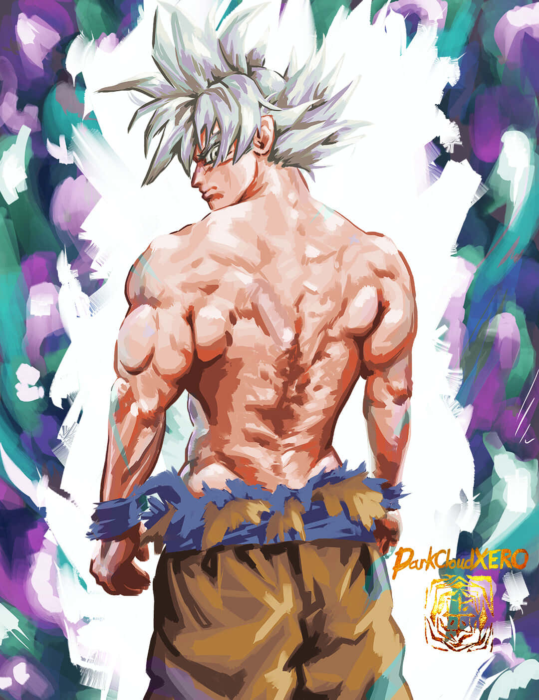 Goku Imewekwa Kwa Ukamilifu -- Kufikia Ultra Instinct Picha ya Ukuta
