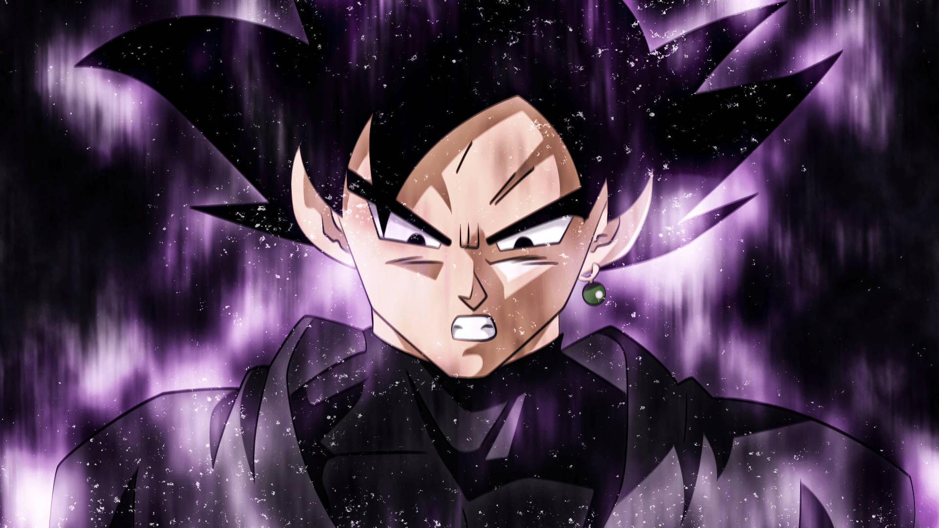 Goku Mweusi na Aura ya Kivuli Picha ya Ukuta