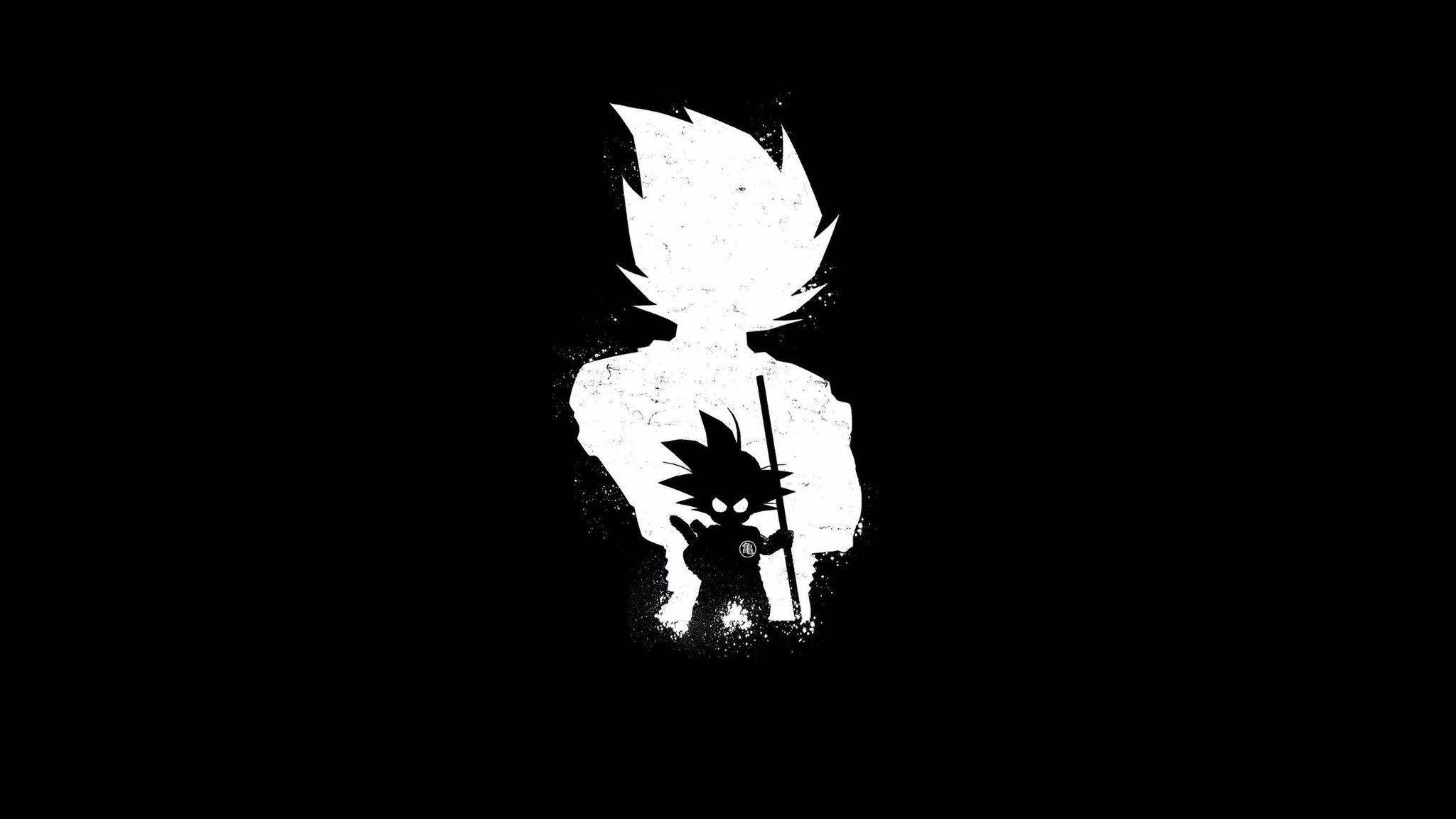 Goku Mweusi wa Anime Picha ya Ukuta