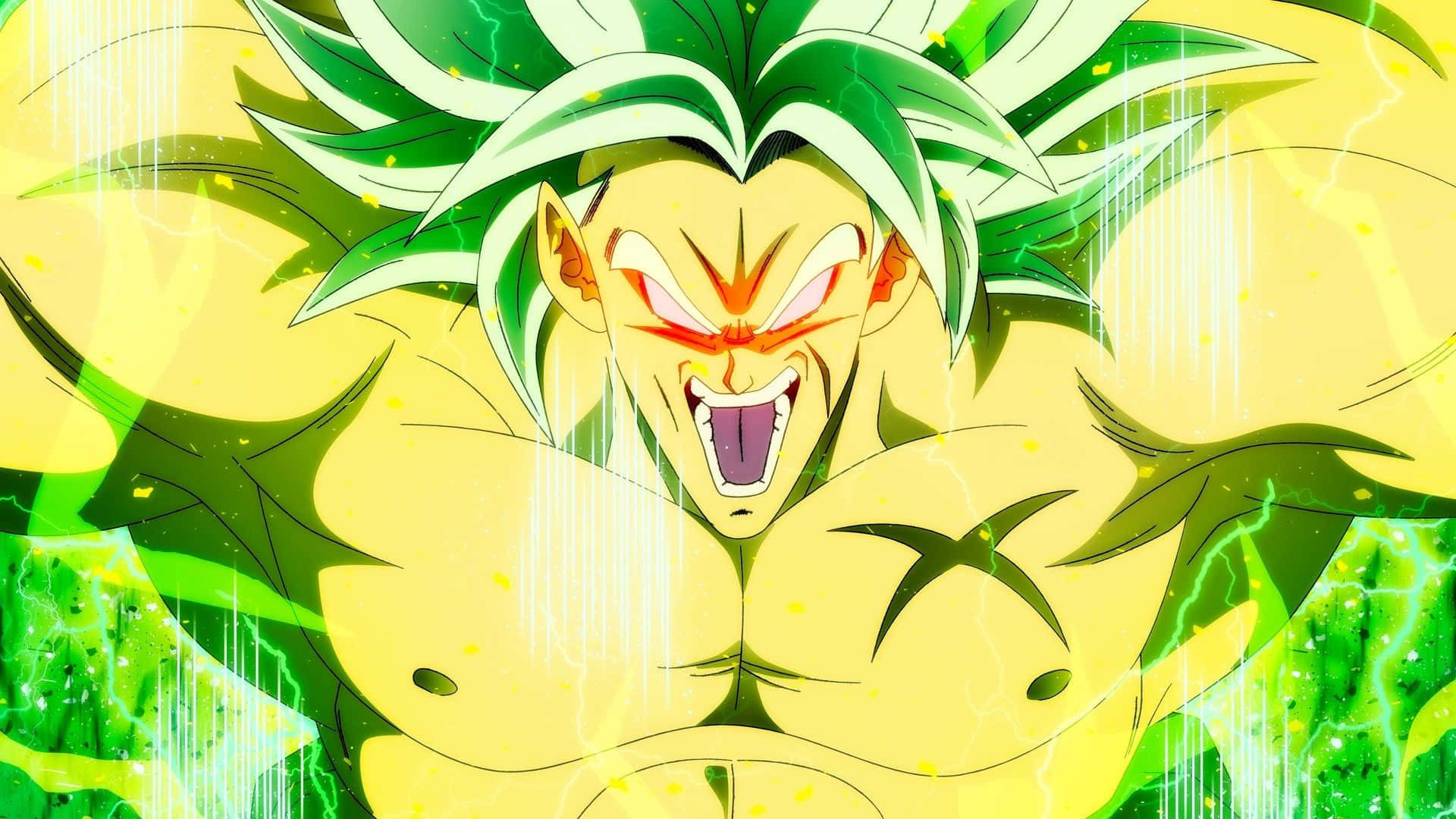 Goku na Vegeta wanaungana kama Super Saiyans wenye nguvu kumshinda yule mwovu katika Dragon Ball Super Broly Picha ya Ukuta