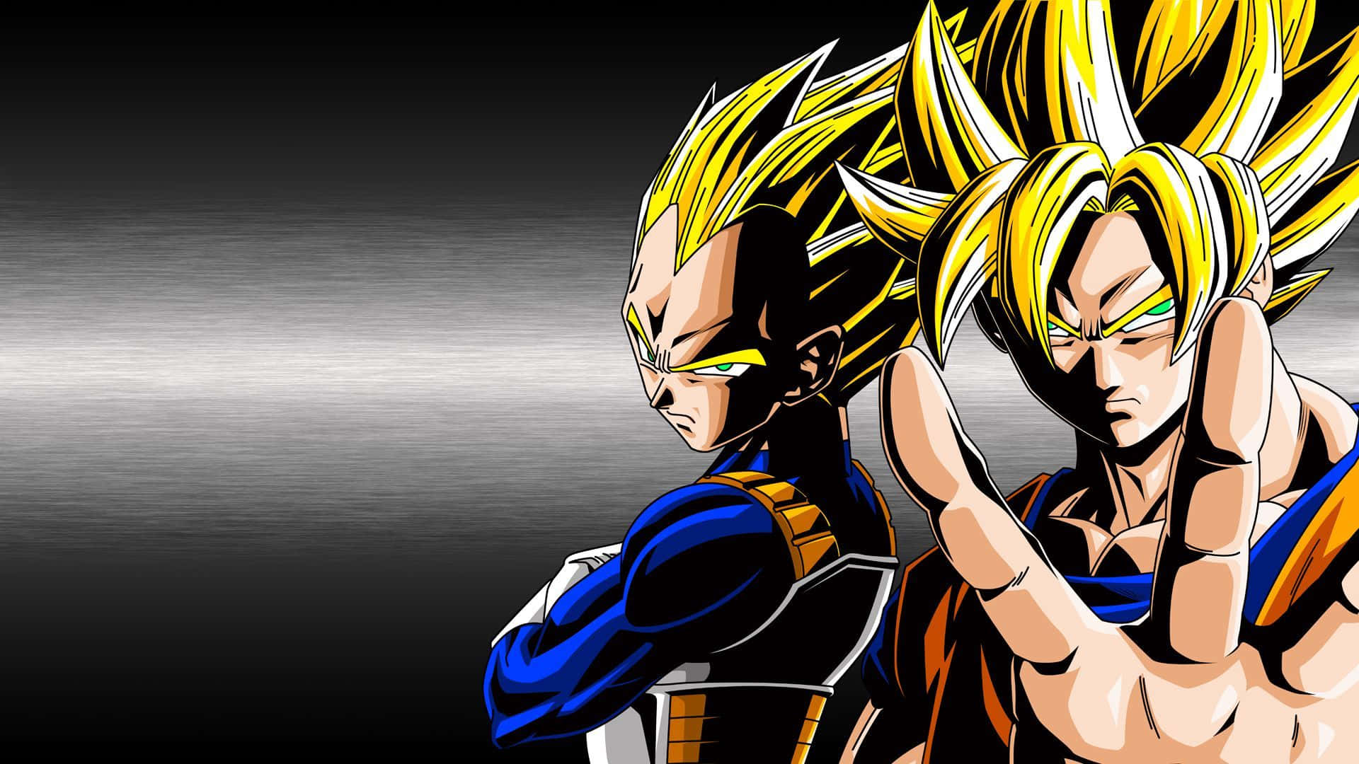 Goku na Vegeta wanaungana kumshinda Moro Picha ya Ukuta