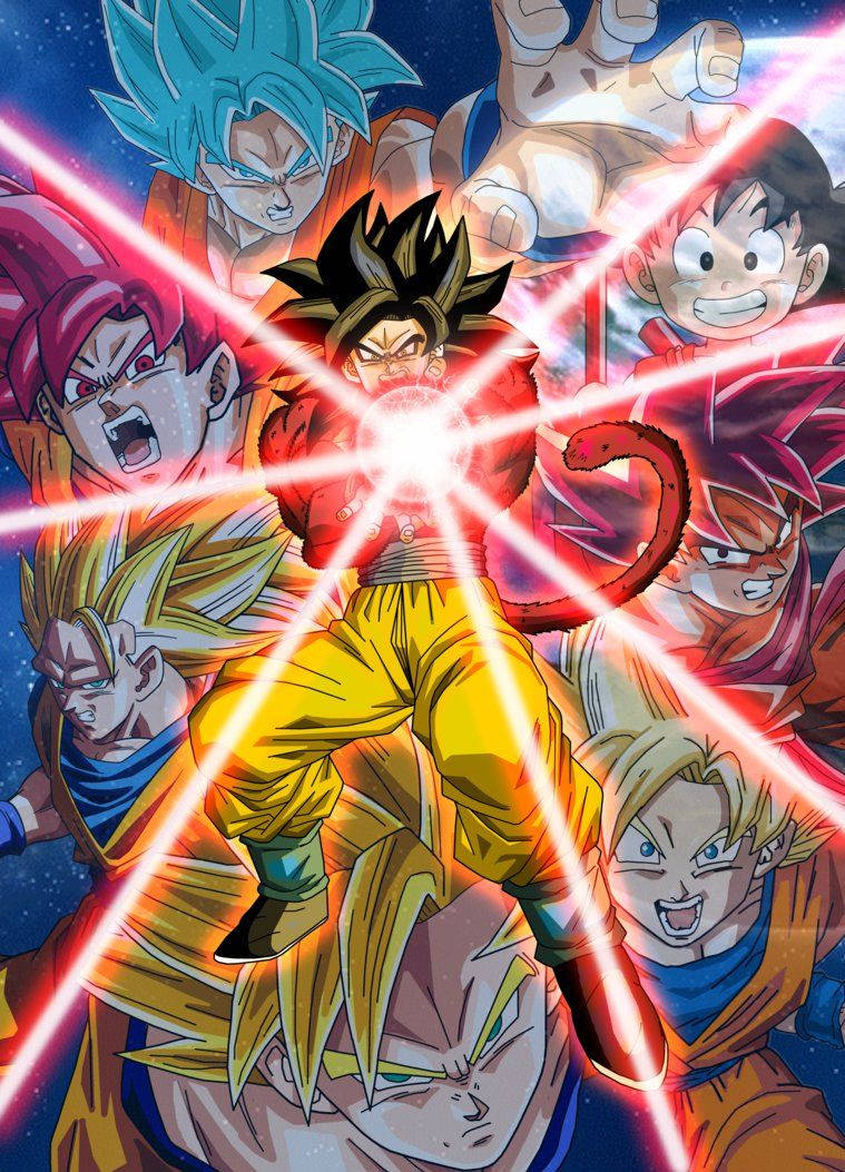Goku Picha ya Ukuta