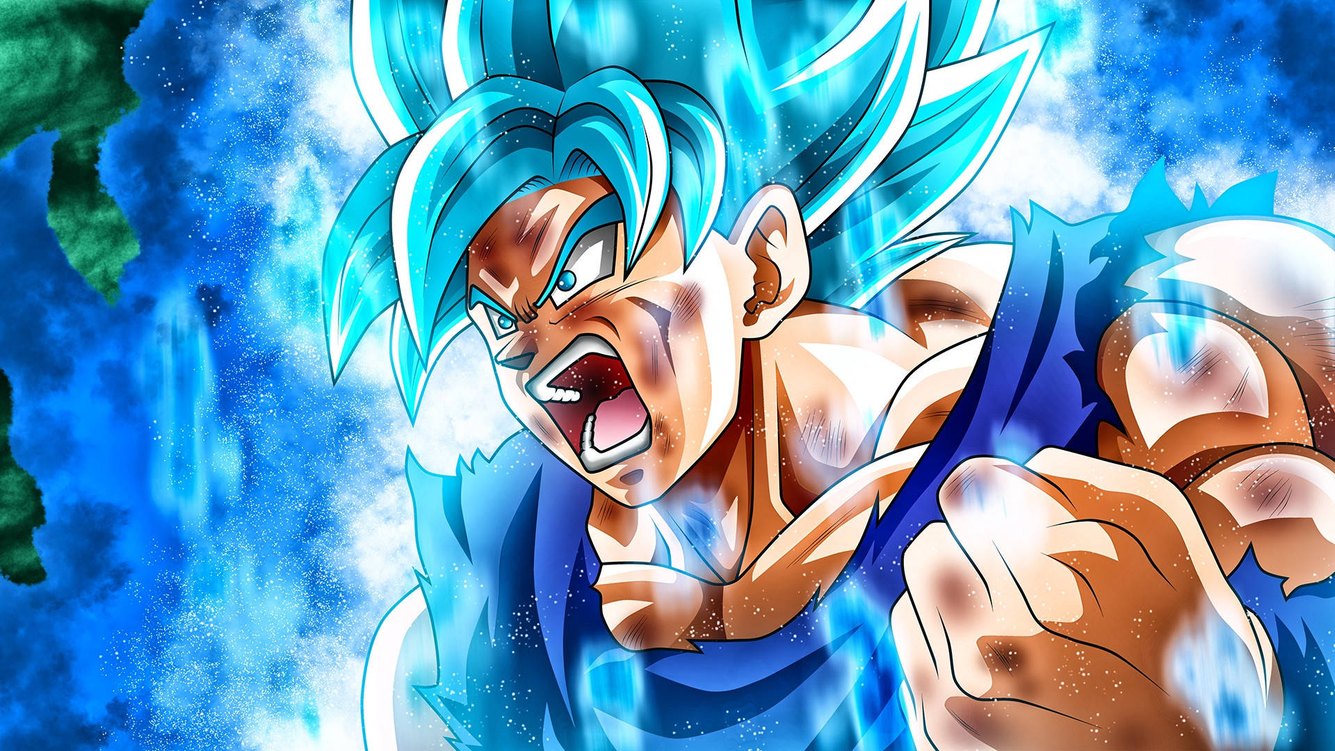 Goku Picha ya Ukuta