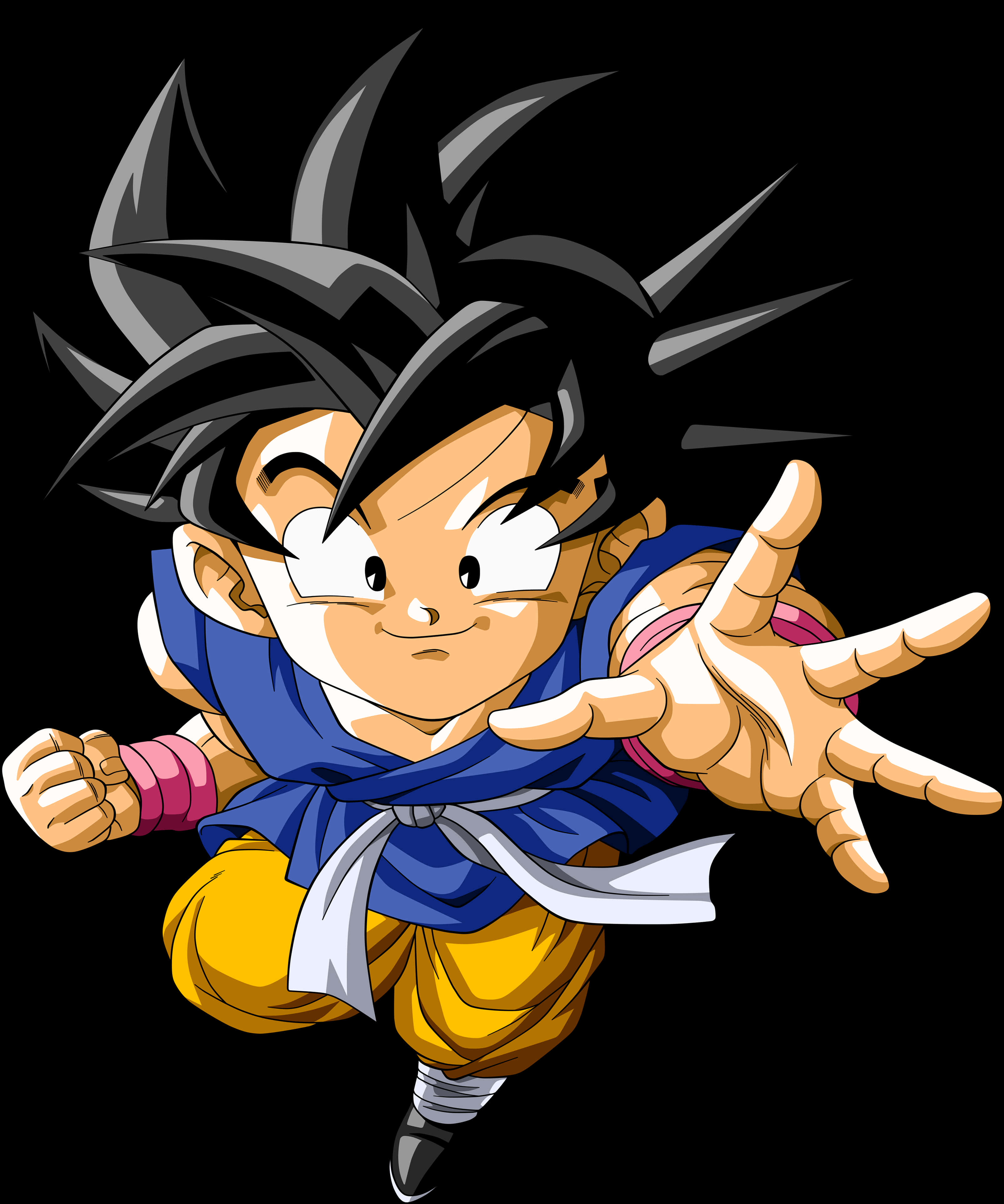Goku Tayari kwa Hatua Picha ya Ukuta