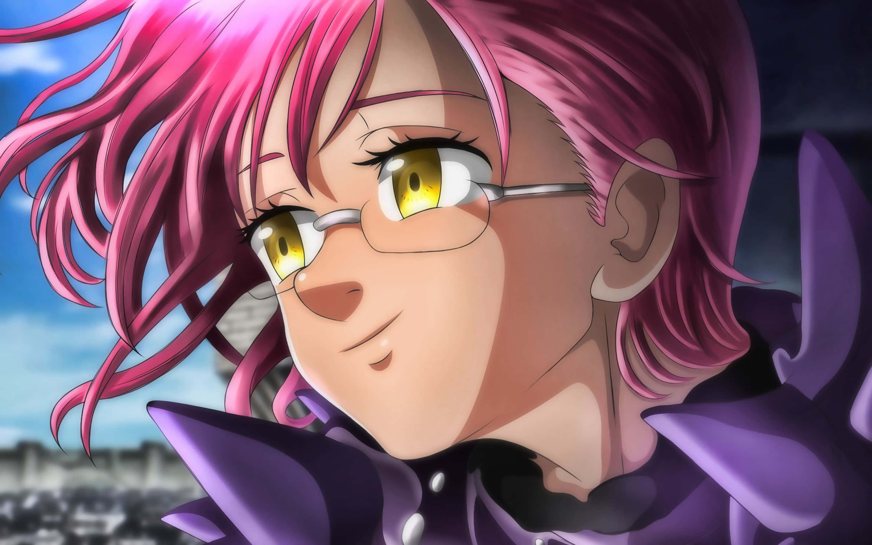 Gowther, Dhambi la Kiasi la Mwonekano wa Kijinsia, katika mwonekano wa kushtakiwa kutoka mfululizo wa anime ya Seven Deadly Sins Picha ya Ukuta