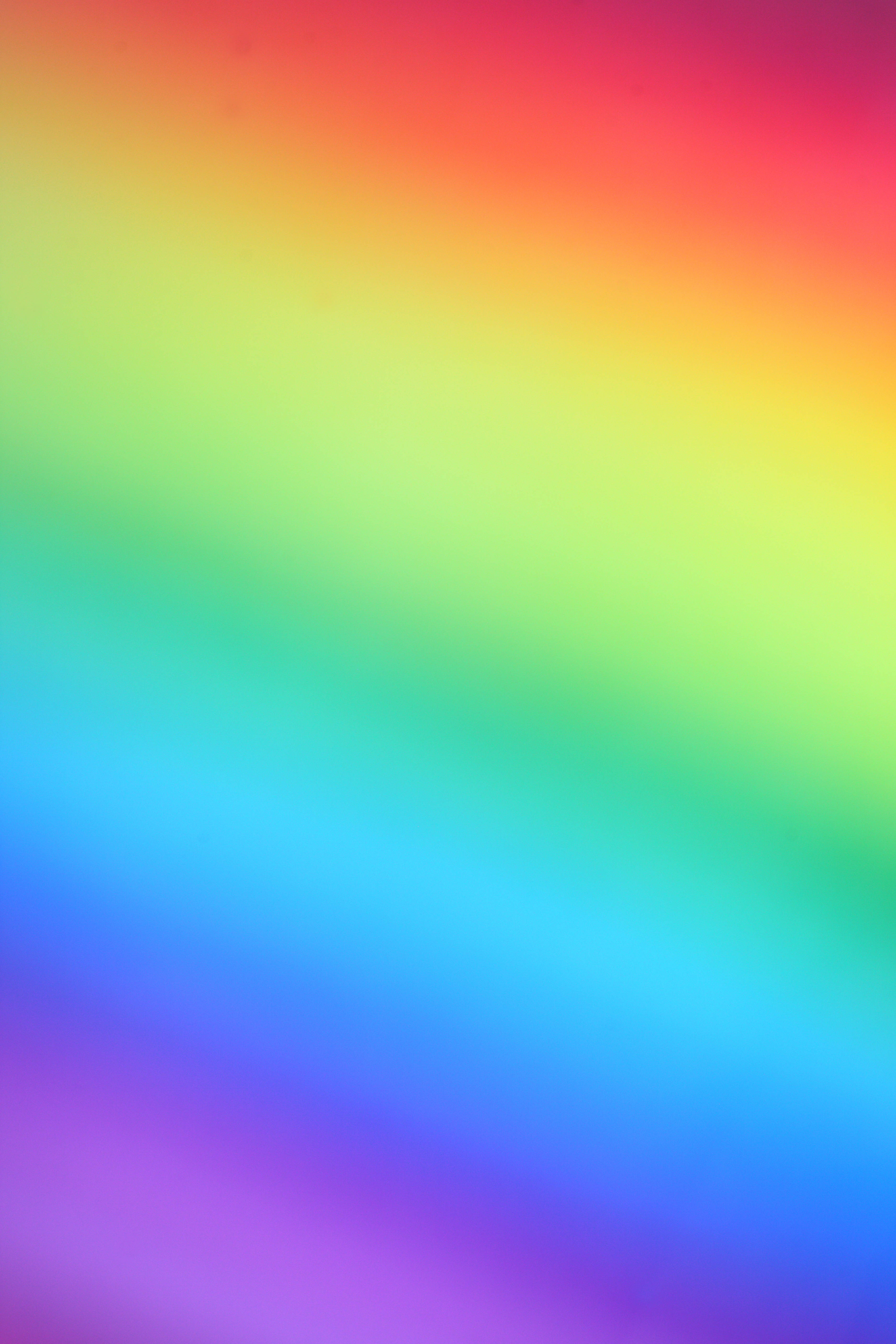 Gradient Blurred Diagonal Rainbow Picha ya Ukuta