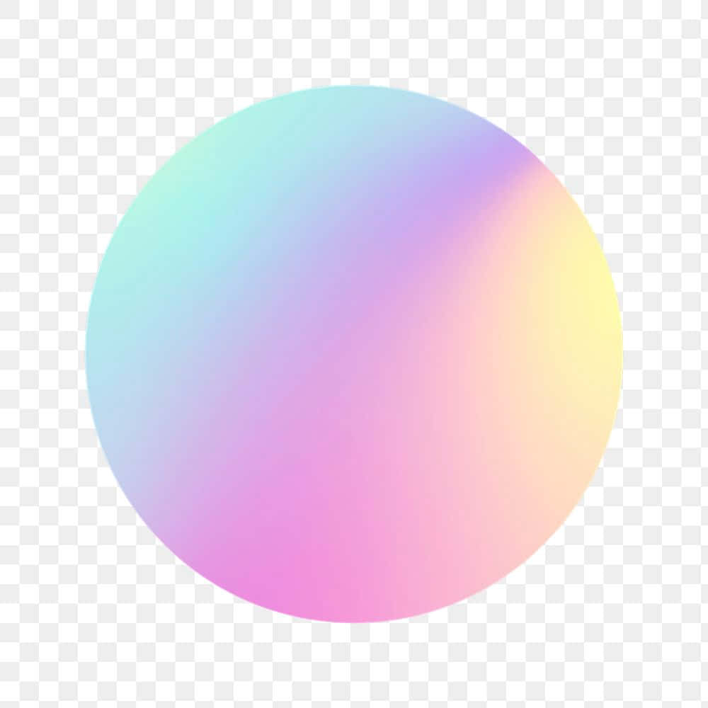 Gradient Inayong'aa yenye Rangi Mbalimbali Picha ya Ukuta