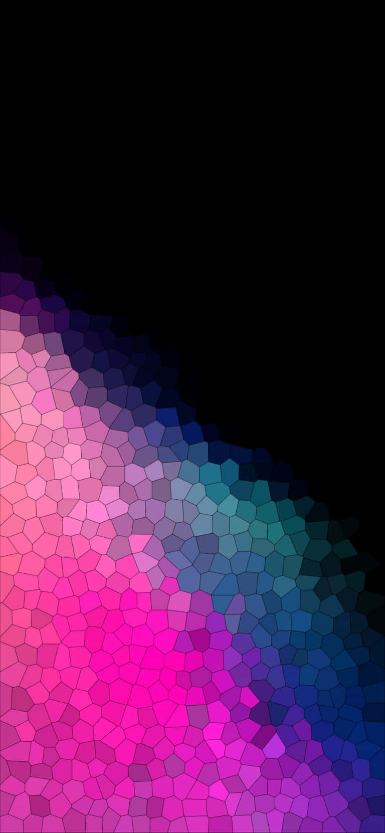 Gradient ya Bluu na Pinki ya Kuvutia Picha ya Ukuta