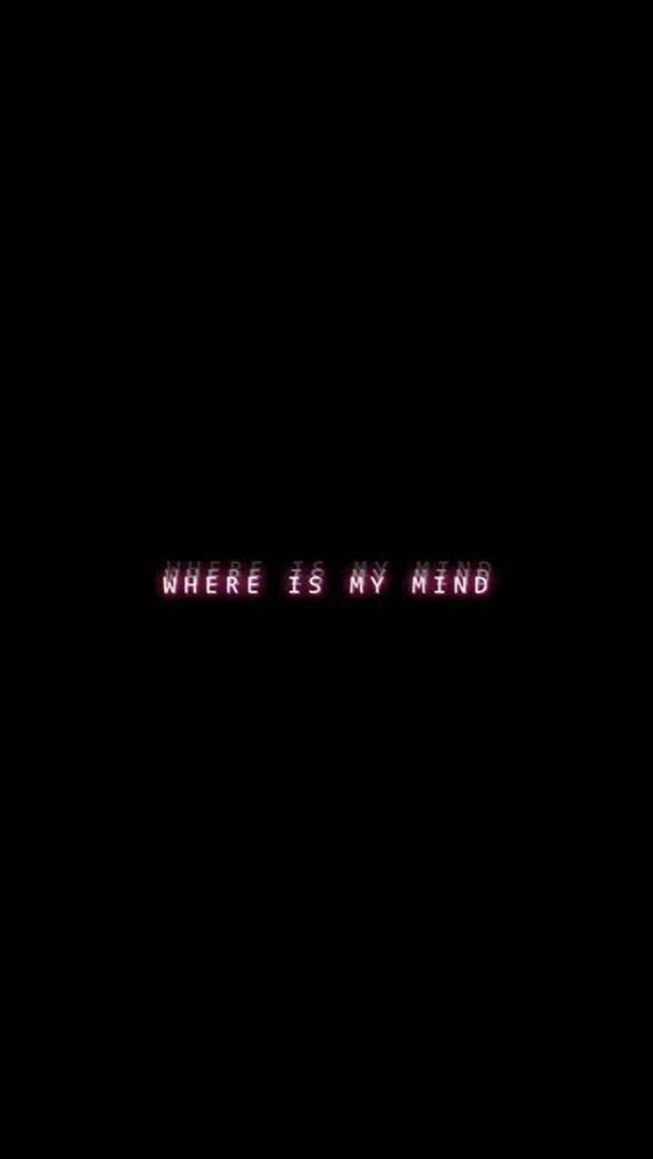 Grafiki ya Kukwata 'Where Is My Mind' Picha ya Ukuta