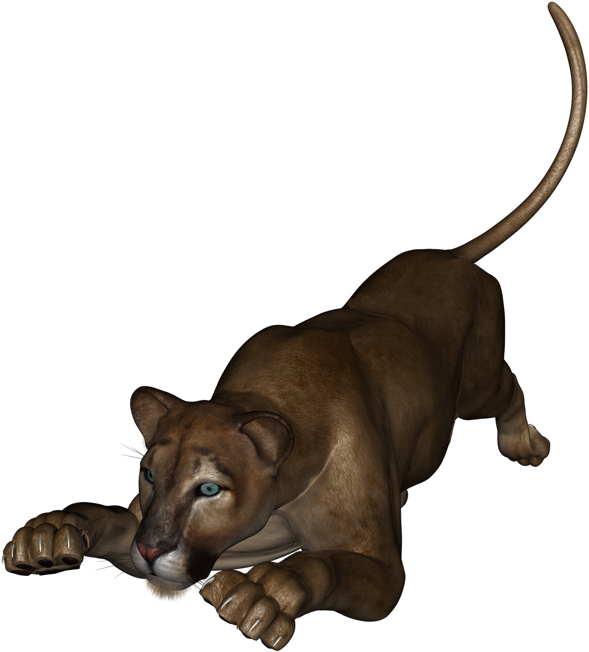 Grafiki ya Simba Mwendo Picha ya Ukuta