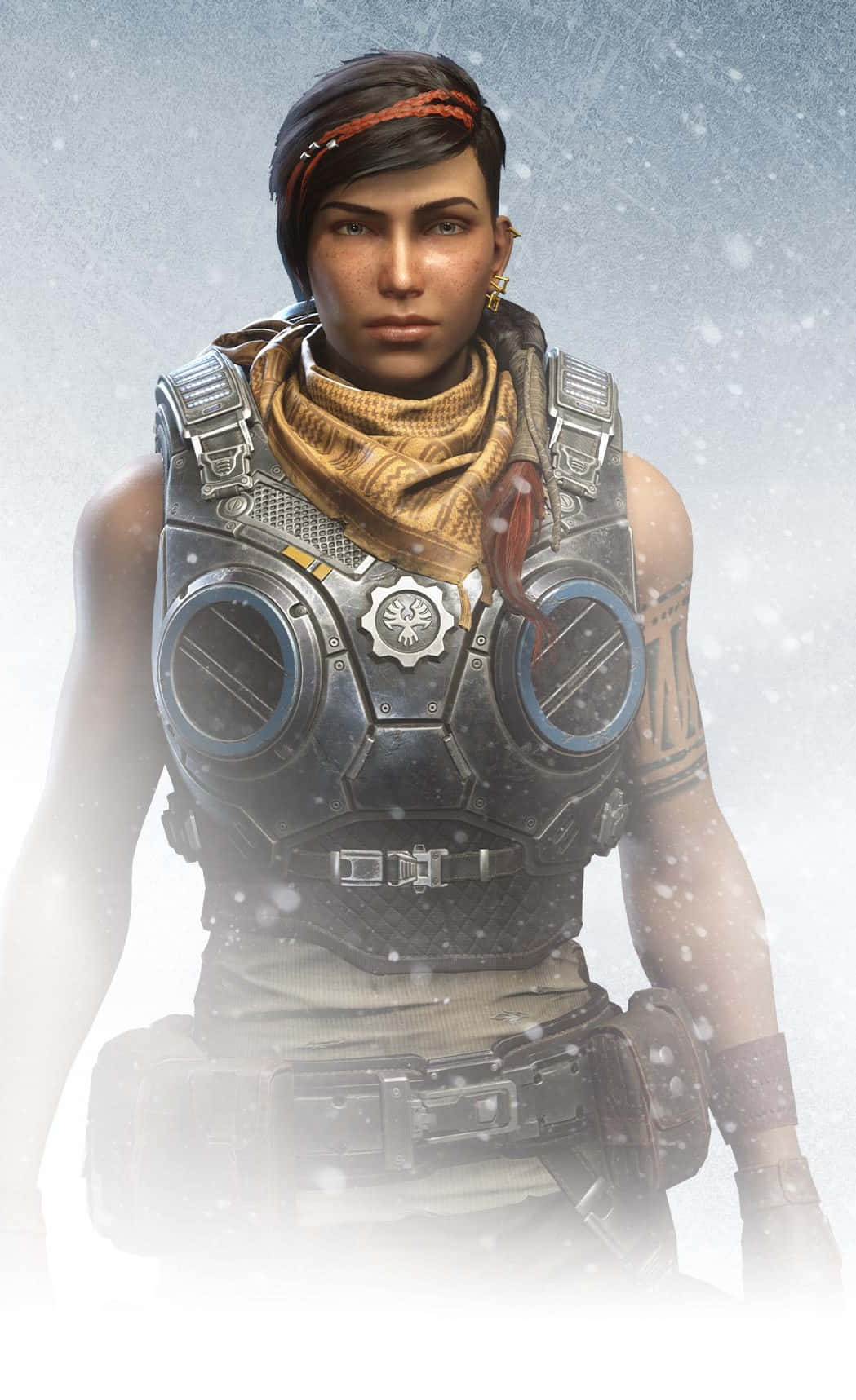 Great Kait Poster iPhone XS Gears Of War 5 Background Picha ya Ukuta