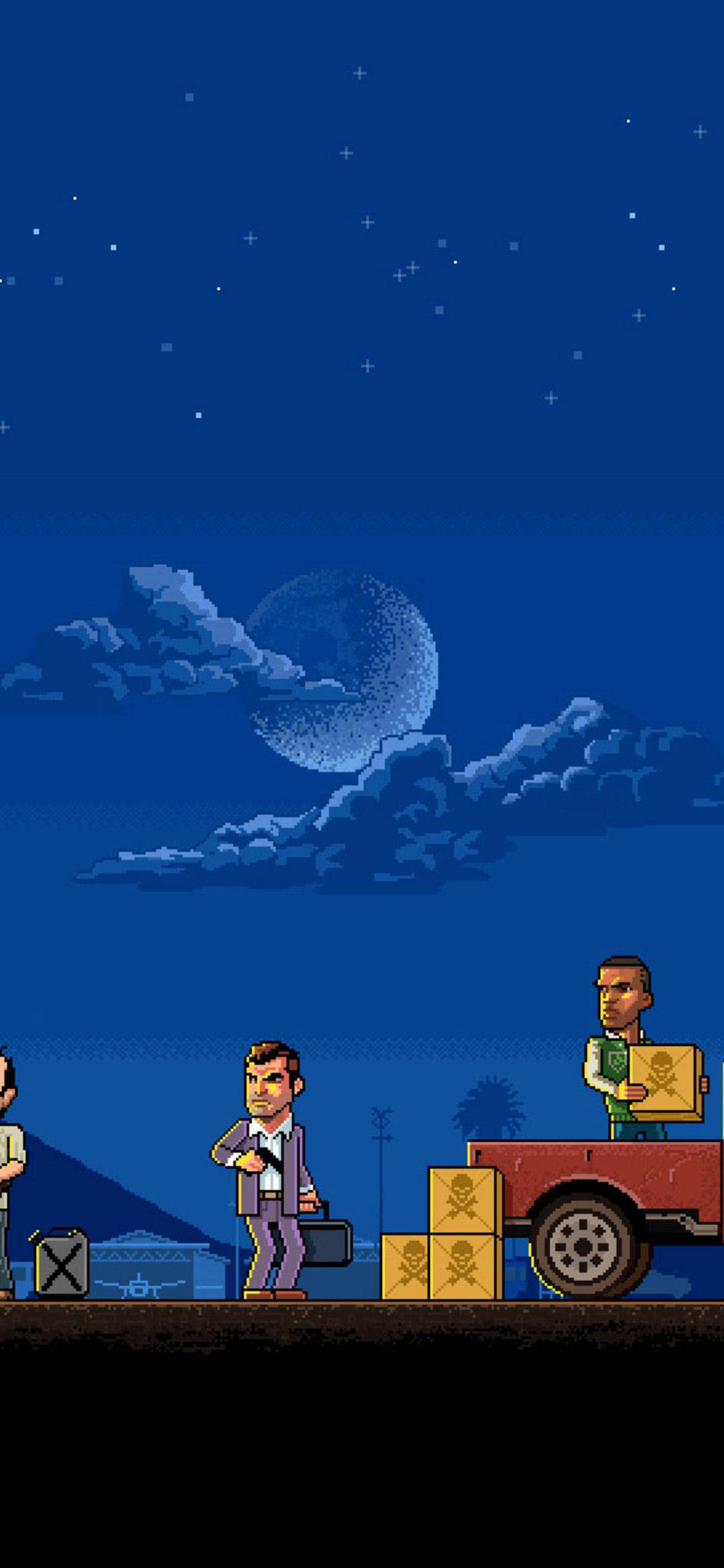 GTA 5 Now Available on iPhone Picha ya Ukuta