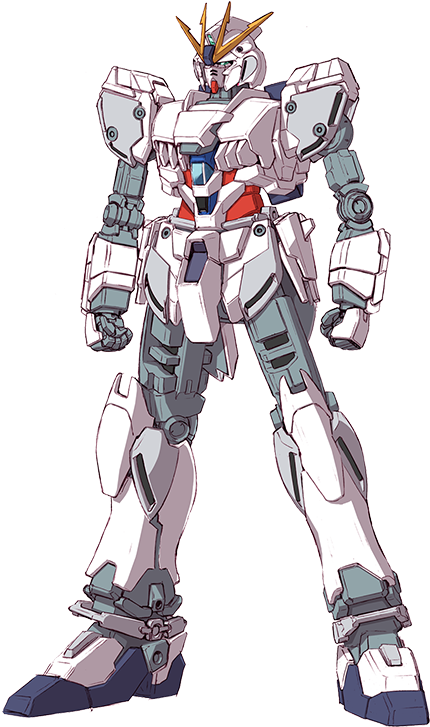 Gundam Mecha Ikonik Ina Mbele Picha ya Ukuta