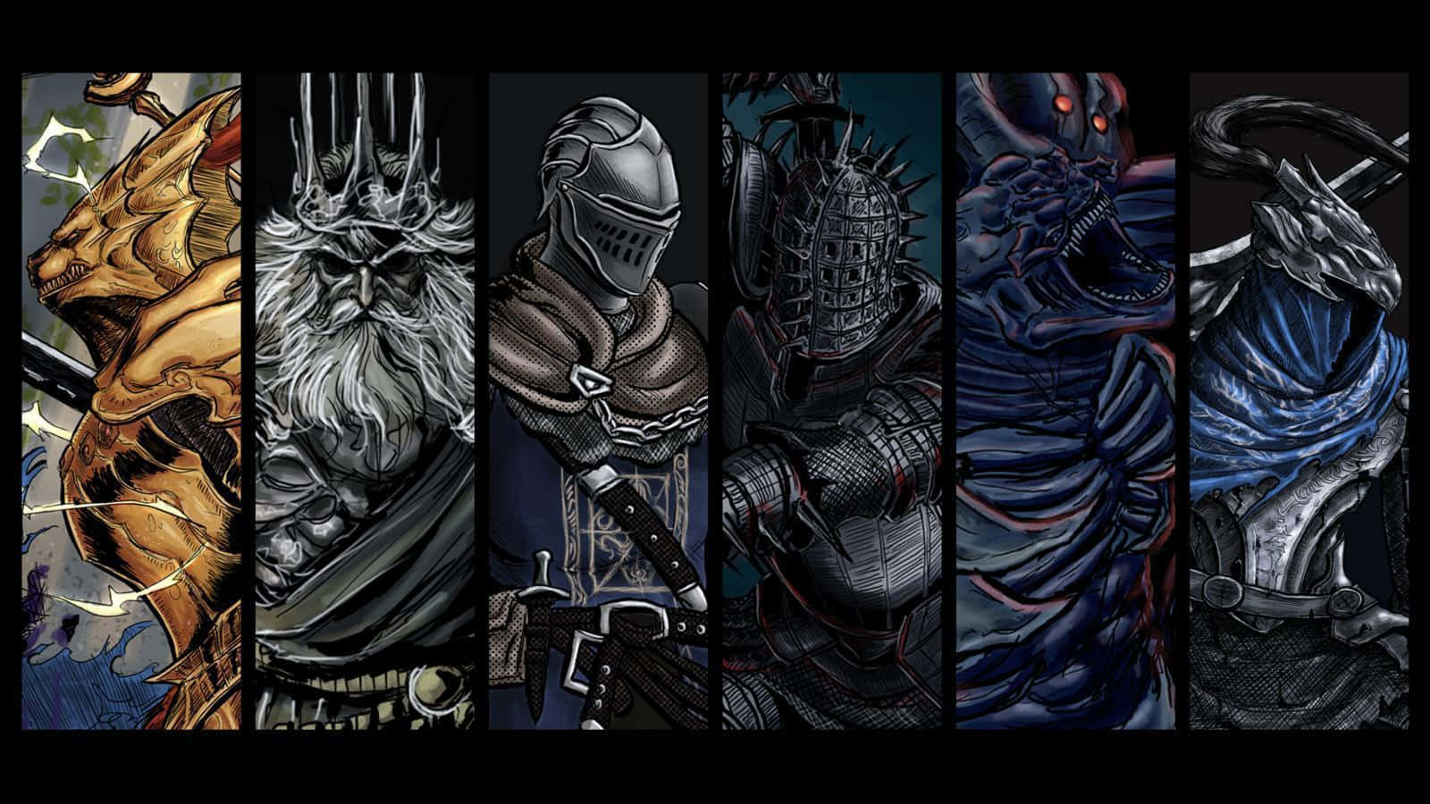 Gundua Hatari za Lordran katika Dark Souls Picha ya Ukuta