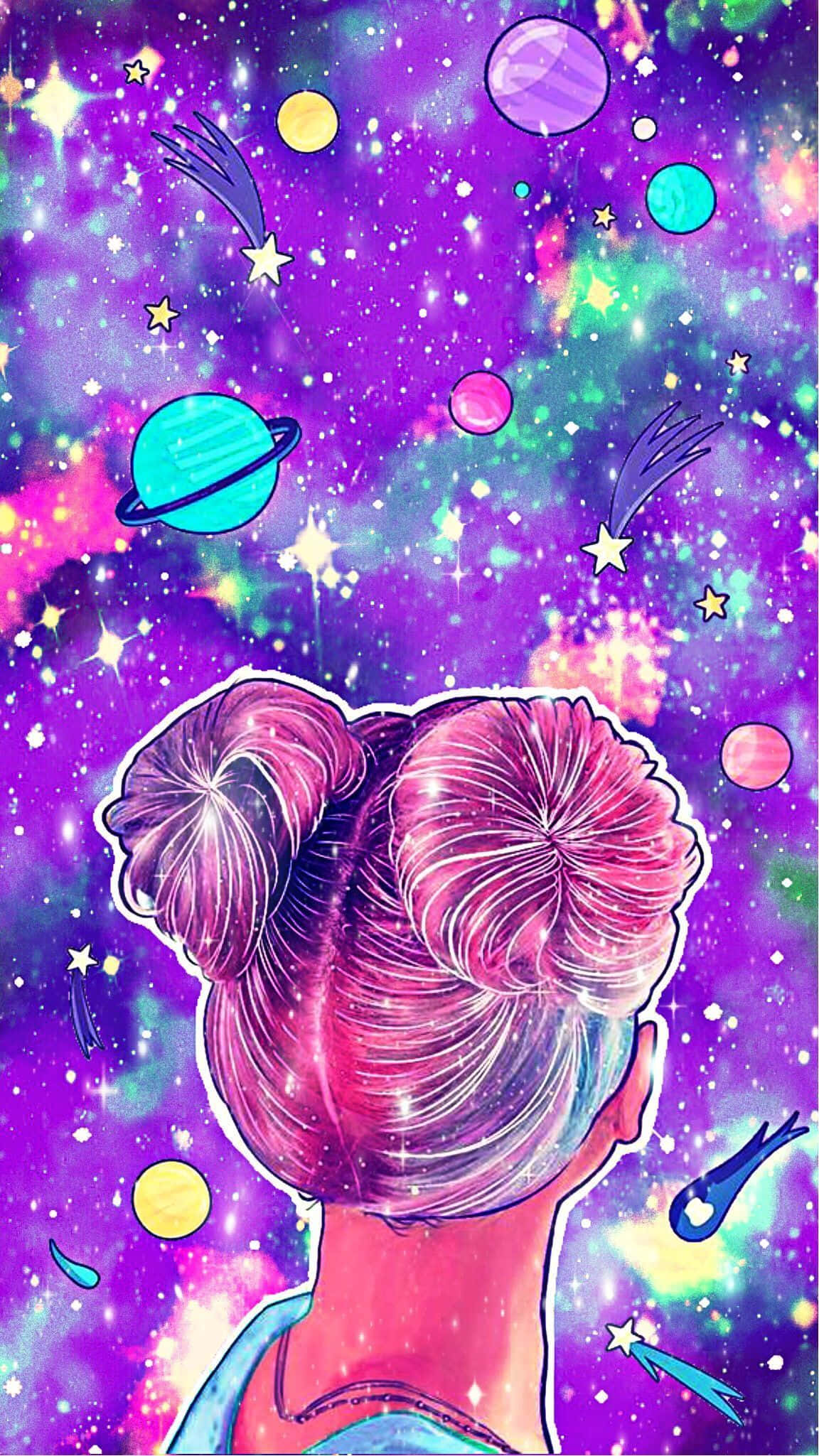 Gundua maajabu ya Galaxy ya Kupendeza Picha ya Ukuta