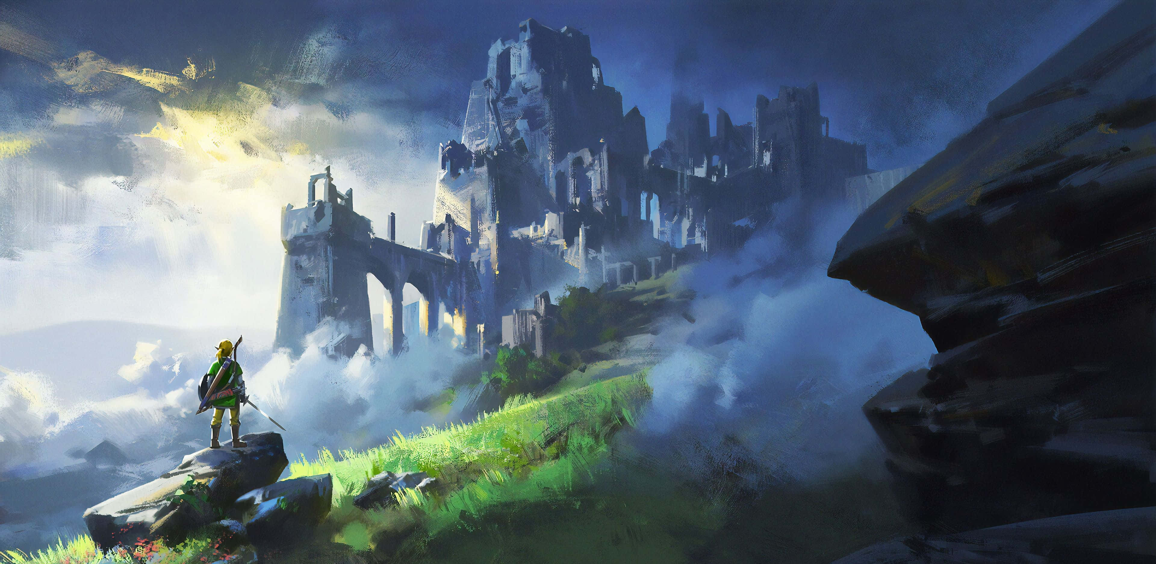 Gundua ulimwengu wa kichawi wa The Legend of Zelda! Picha ya Ukuta