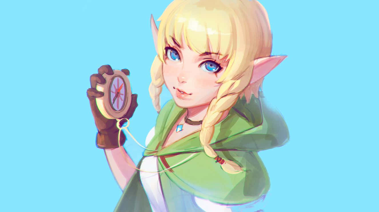 Gundua ulimwengu wa kichawi wa Hyrule katika The Legend of Zelda Picha ya Ukuta