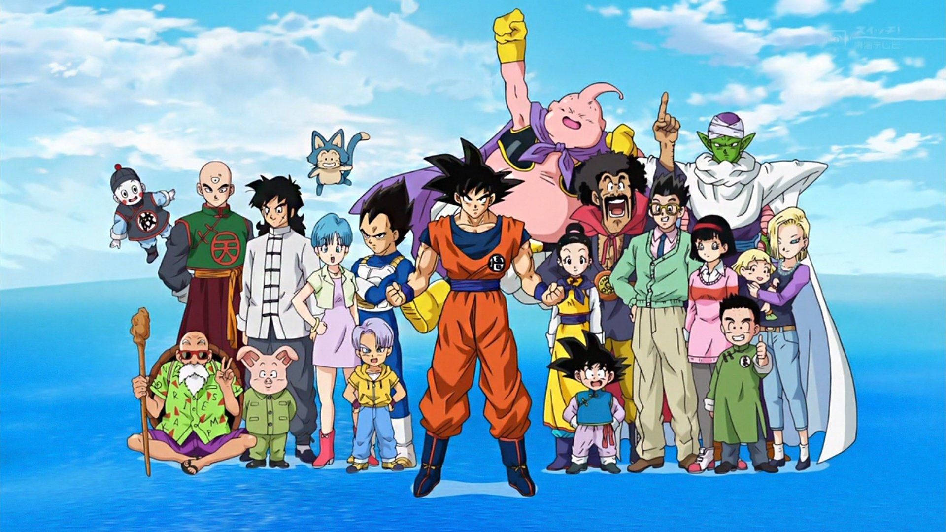 Gundua Ulimwengu wa Ajabu wa Dragon Ball Picha ya Ukuta