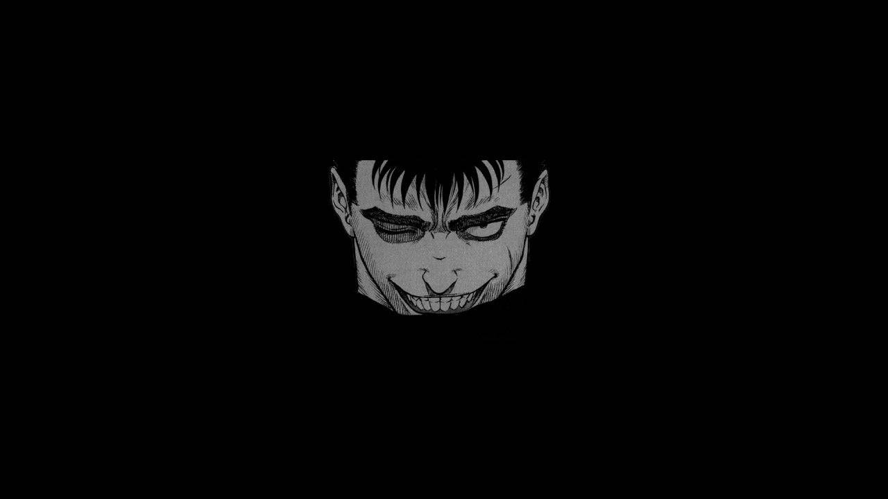 Guts wa Berserk anavamia vita akiwa amebeba upanga wake maarufu wa Dragon Slayer. Picha ya Ukuta