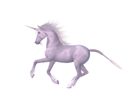 Hadithi ya Unicorni Katika Mwendo Picha ya Ukuta