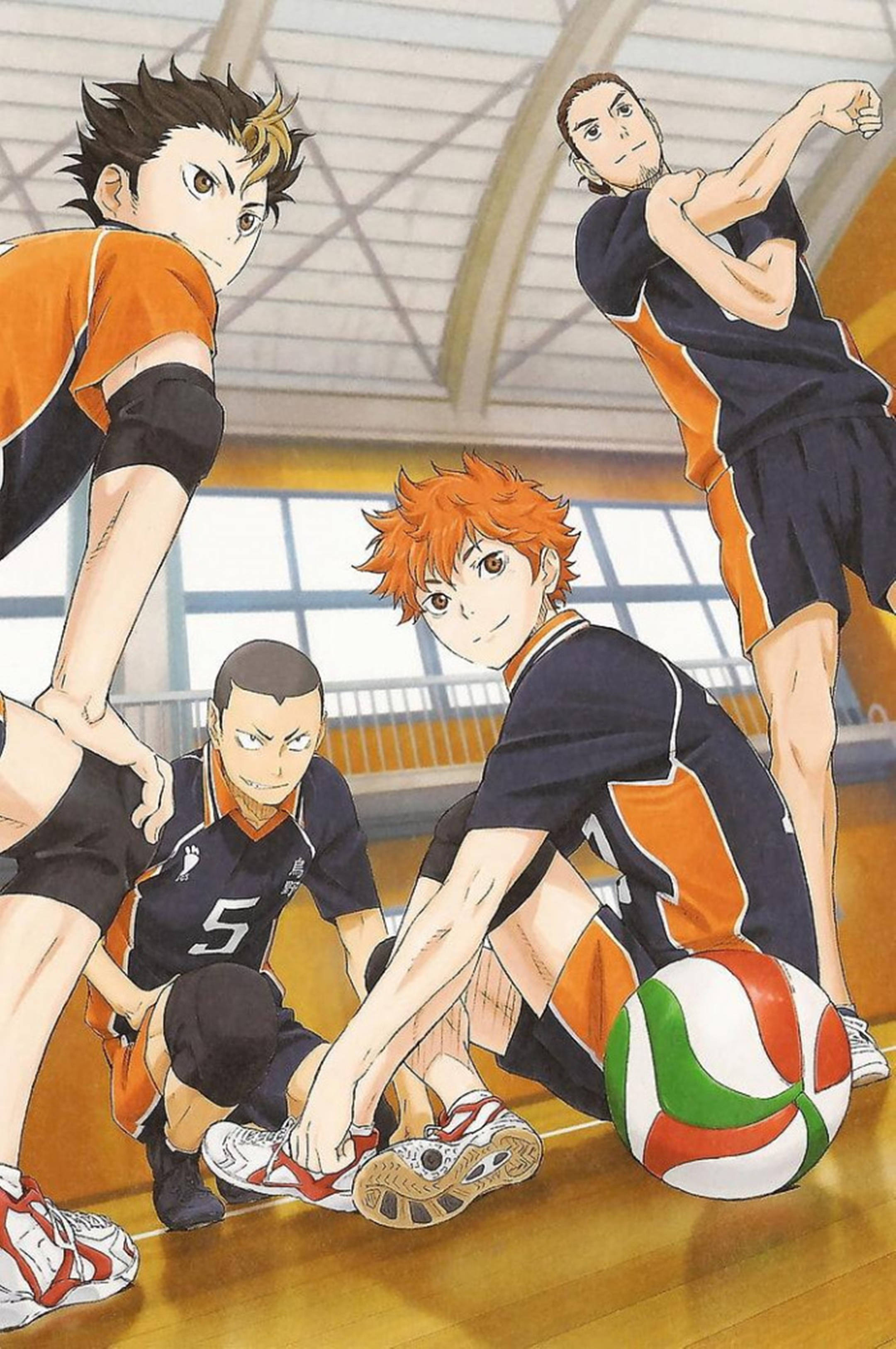 Haikyuu 4K Kuwasha Picha ya Ukuta