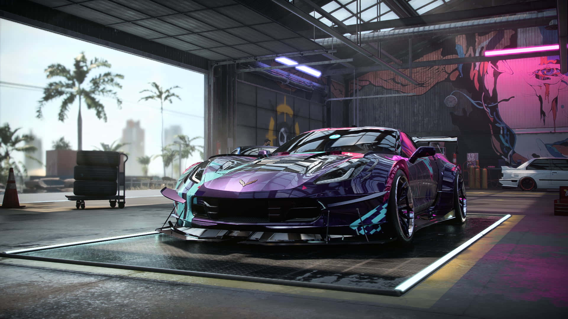 haja ya kasi gta v pc Picha ya Ukuta