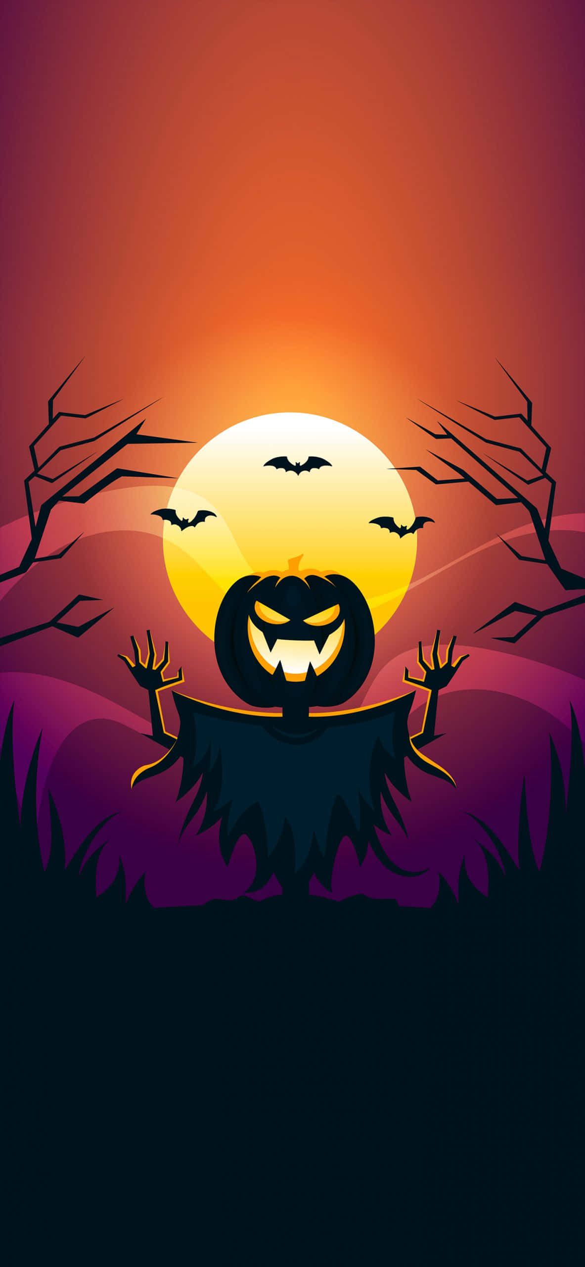 Halloween Background Picha ya Ukuta