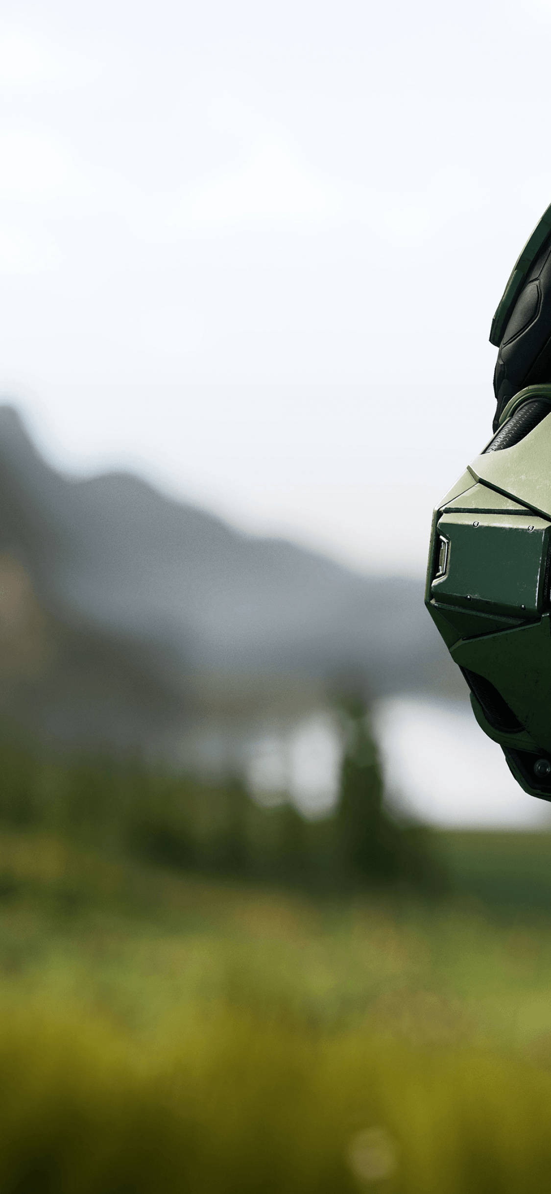 Halo Infinite iPhone X Wallpaper Picha ya Ukuta