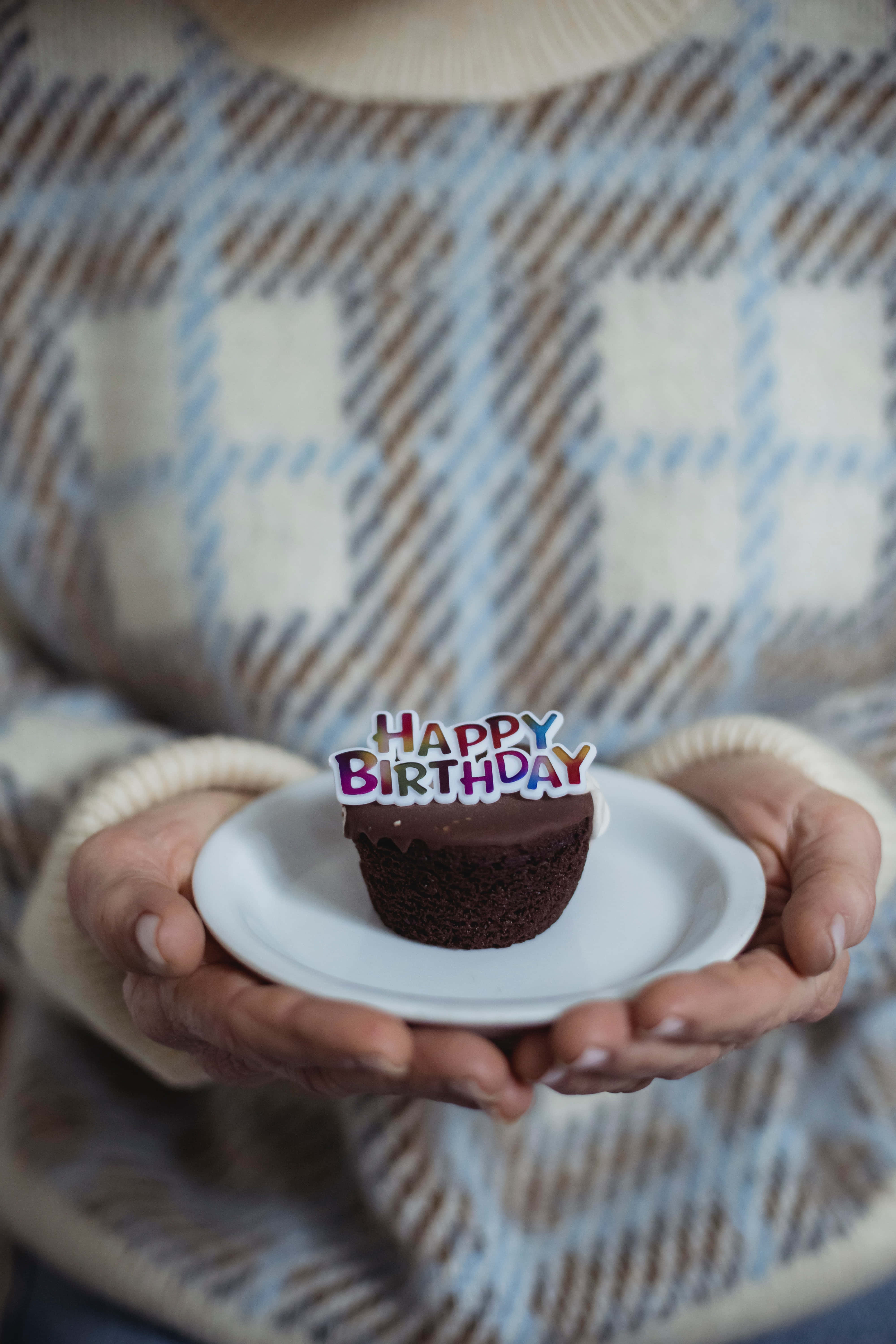 Happy Birthday Cupcake Picture Picha ya Ukuta