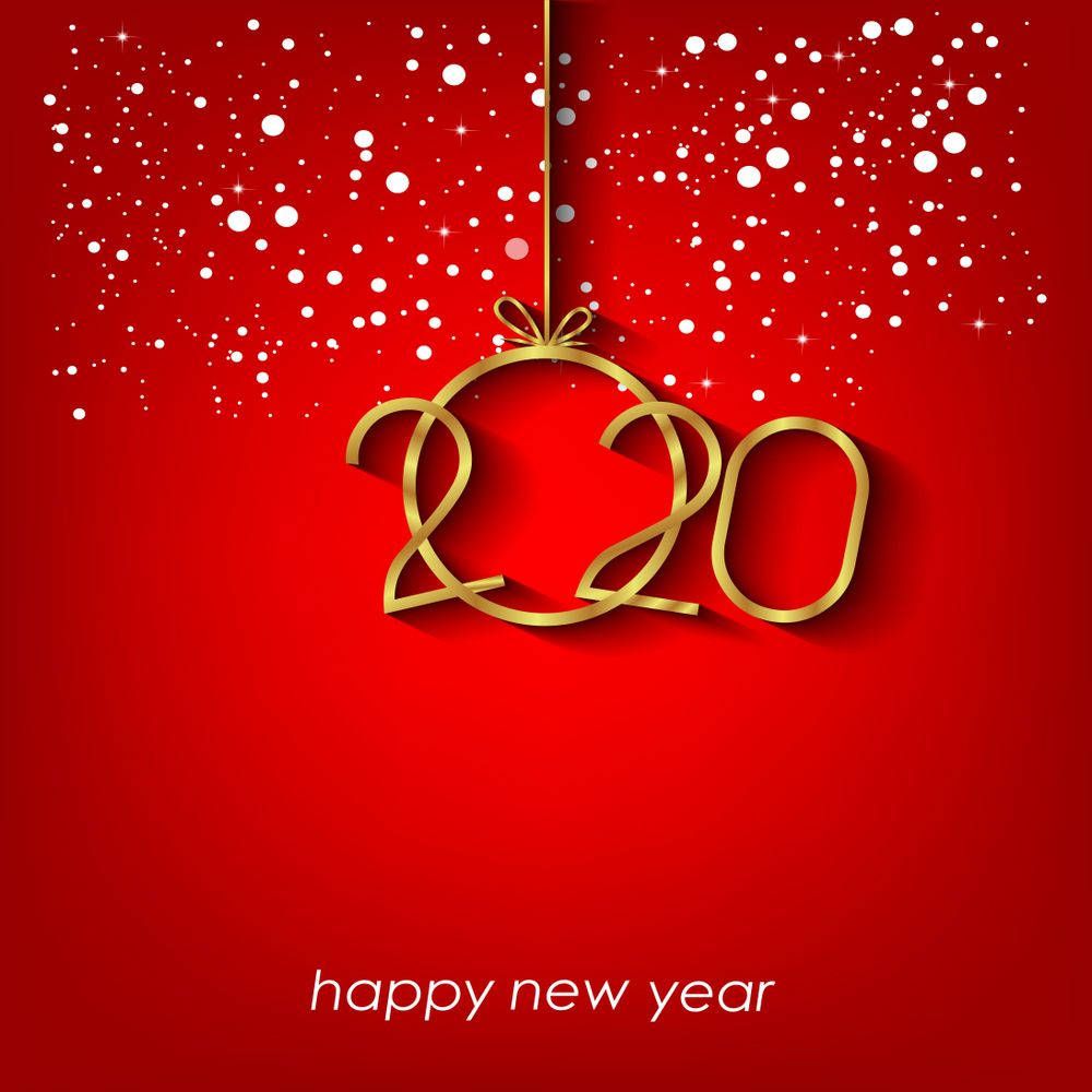 Happy New Year Wallpaper 2020. Happy New Year - HD Picha ya Ukuta