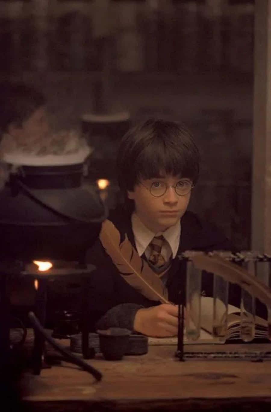 Harry Potter na Jiwe la Mchawi - Urembo wa Kichawi Picha ya Ukuta
