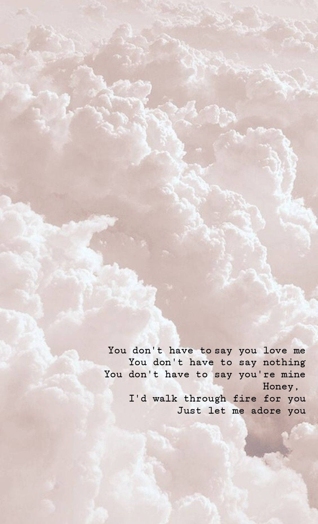 Harry Styles Adore You Lyrics Picha ya Ukuta