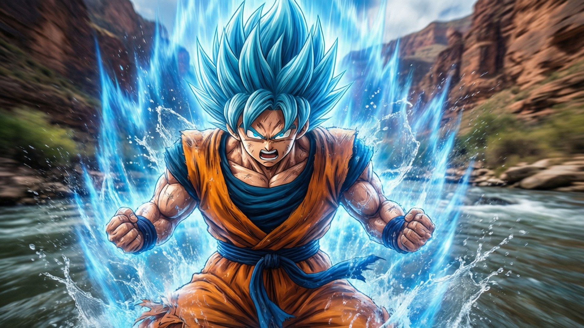 Hasira za Kamehameha Picha ya Ukuta