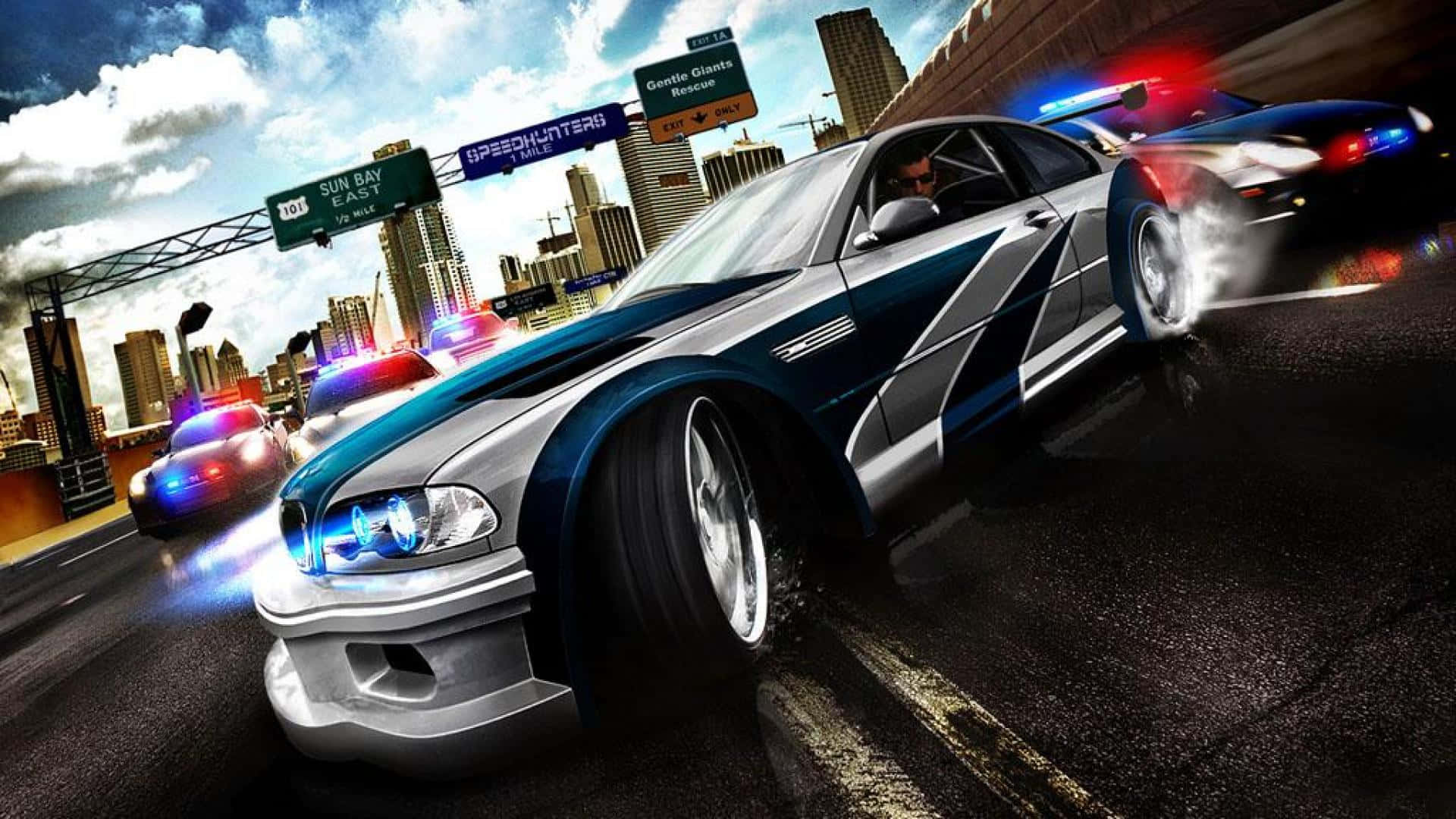 Hatua ya Kasi ya Need for Speed Picha ya Ukuta