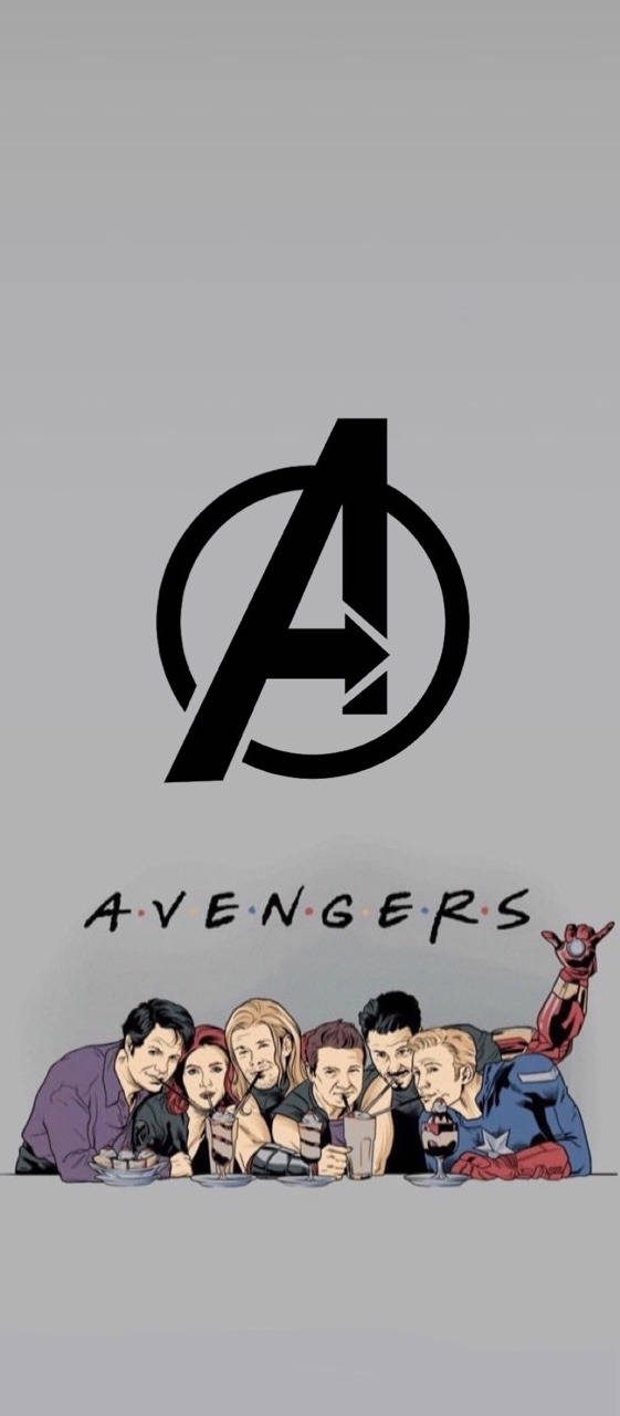 Hawkeye Friends Theme Picha ya Ukuta