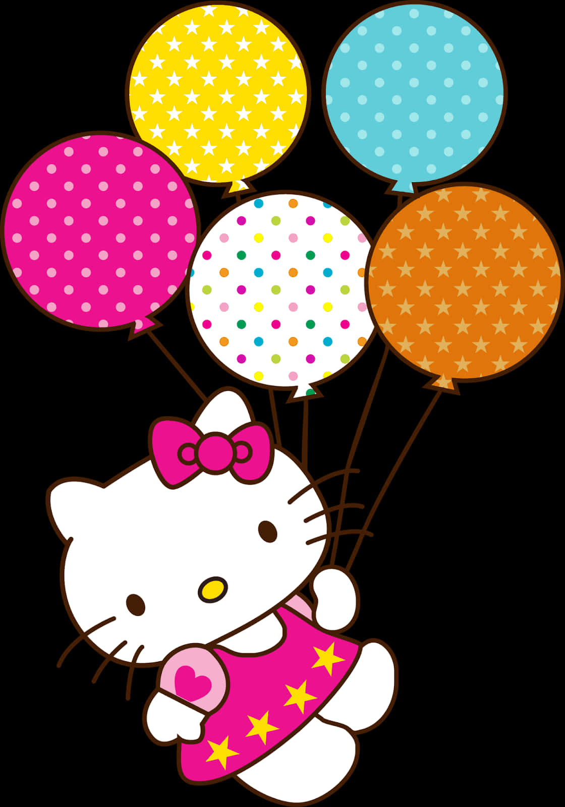 Hello Kitty Pamoja na Puto Picha ya Ukuta